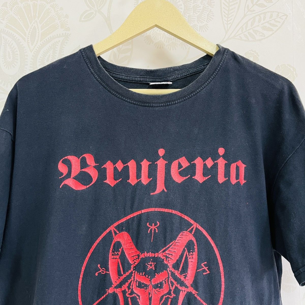 Band Tees Faded Brujeria Extreme Metal Band USA TShirt Size US L / EU 52-54 / 3 - 17 Thumbnail