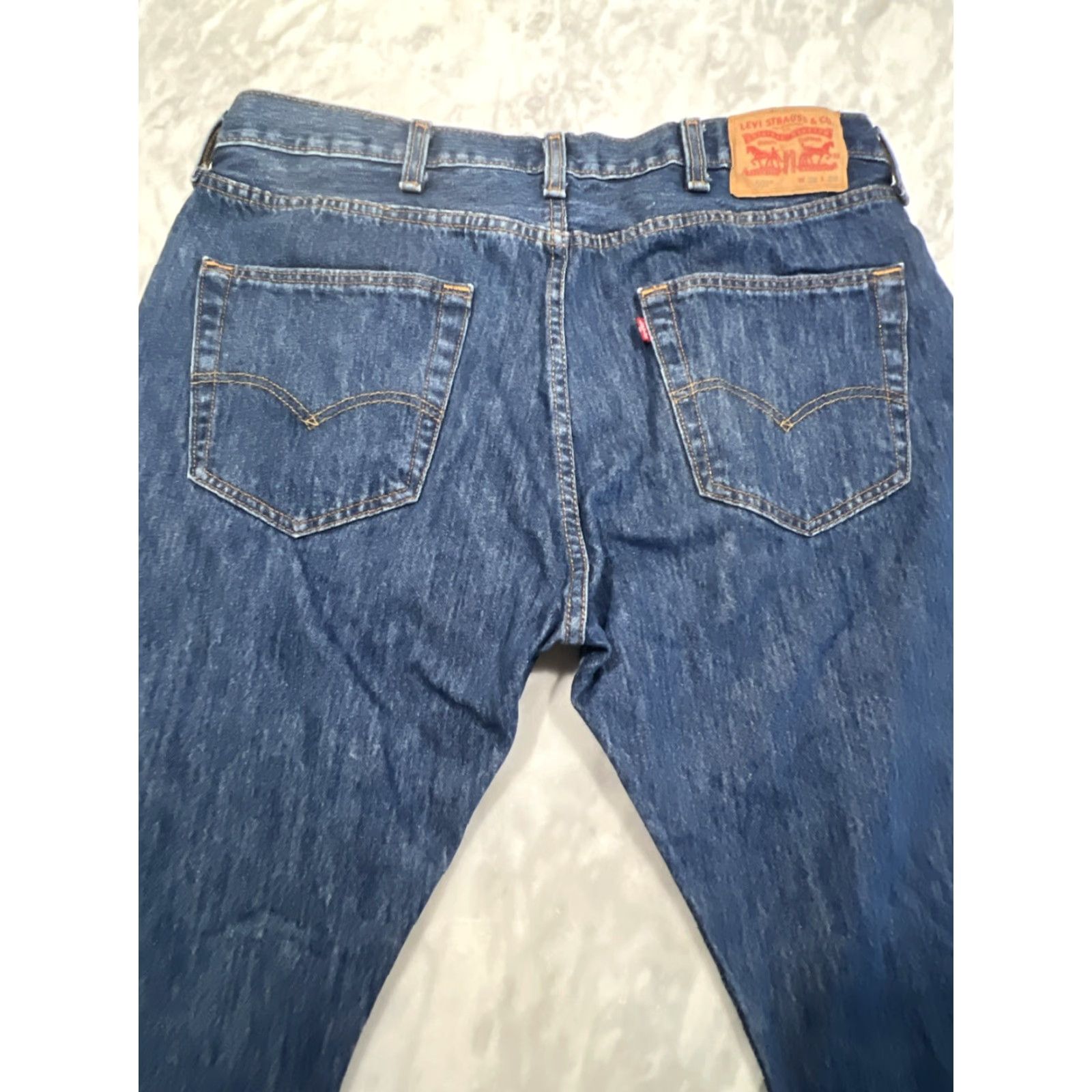 Levi's LEVI'S VINTAGE 501 Jeans Mens Regular 36x27 Blue Cotton Straight Button Fly 90s Size US 36 / EU 52 - 5 Thumbnail