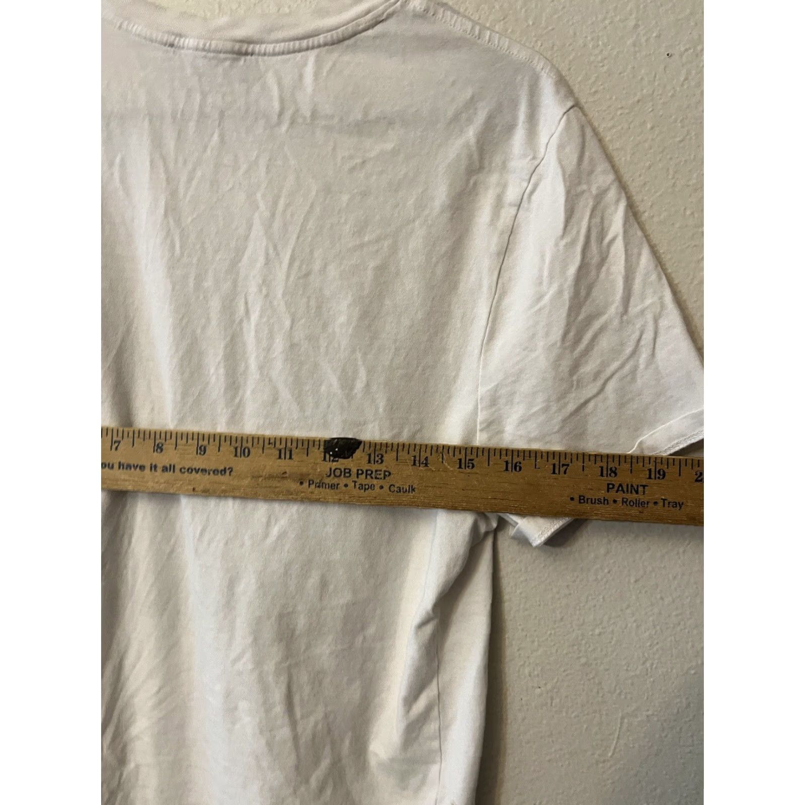 Express Express T-Shirt White Graphic Logo Short Sleeve Crew Neck Men S Slim Fit Small Size US S / EU 44-46 / 1 - 5 Thumbnail