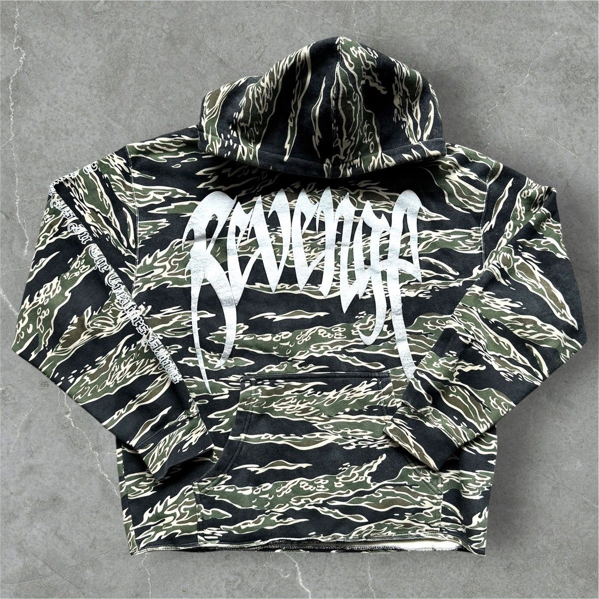 Revenge Tiger Camo Revenge XXTENTATION hoodie Streetwear camouflage Size US M / EU 48-50 / 2 - 1 Thumbnail