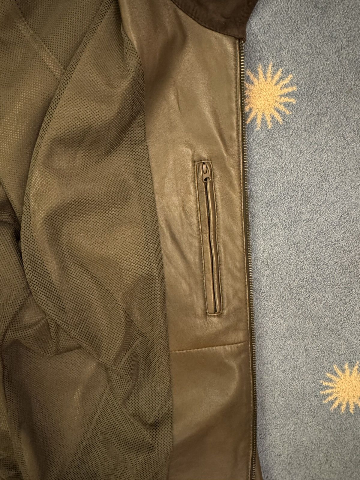 Other Olivieri Venezia Brown Leather Jacket Size US L / EU 52-54 / 3 - 10 Thumbnail