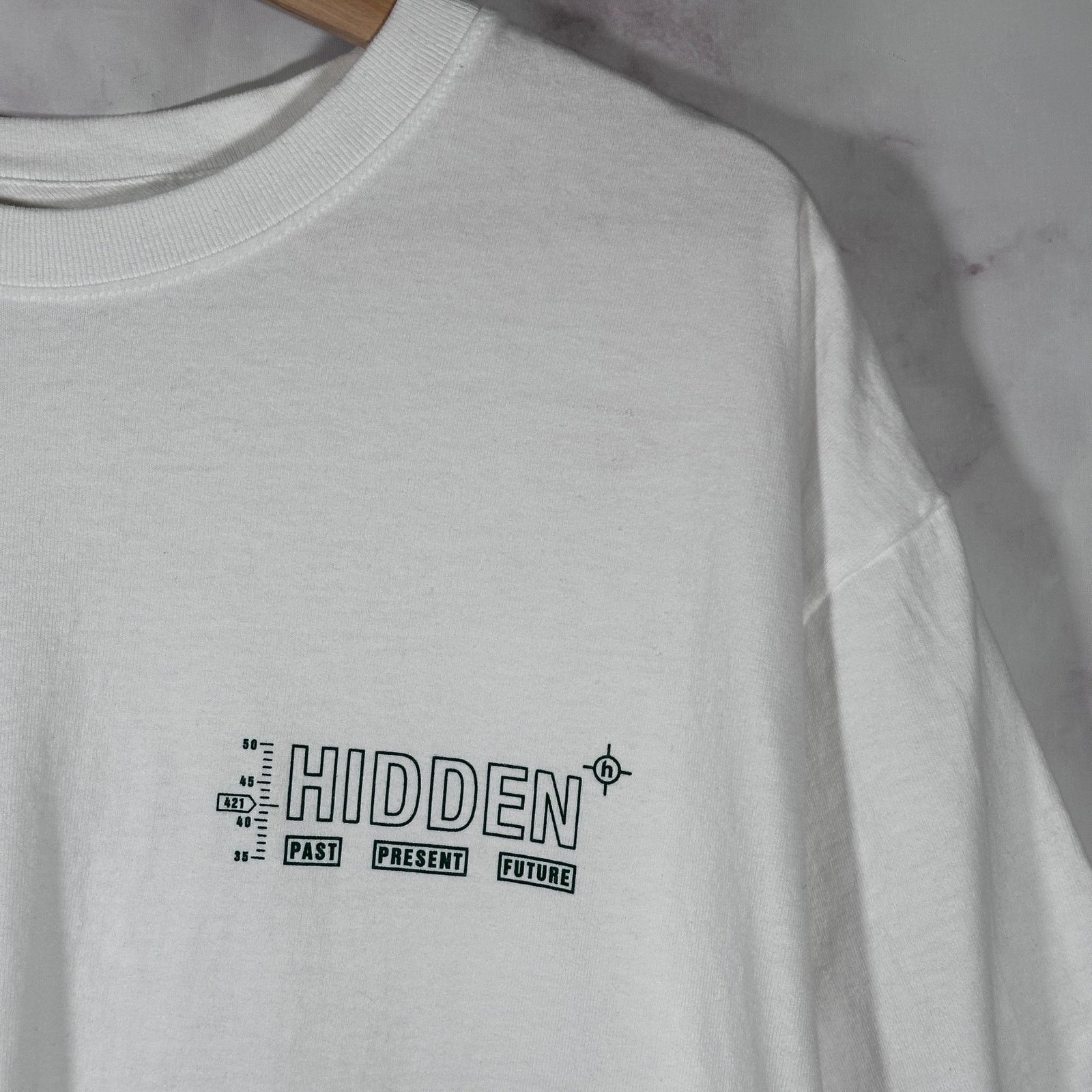 HIDDEN Hidden NY White/Green Navigation Tee Size US L / EU 52-54 / 3 - 4 Thumbnail