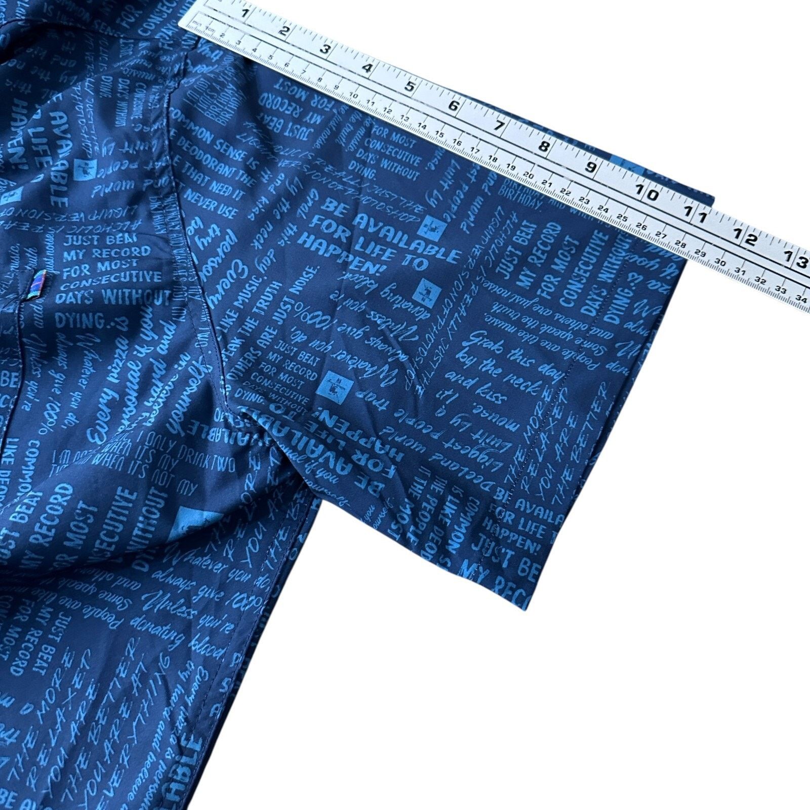 Other William Murray Shirt Men’s XXL Blue Short Sleeve Button Up Size US XXL / EU 58 / 5 - 9 Thumbnail