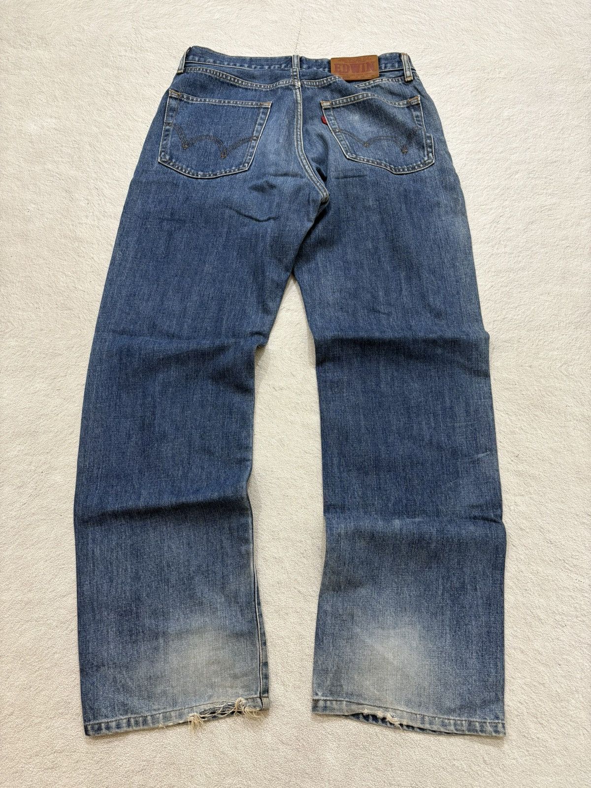 Kapital 2000s Edwin wash disterssed denim y2k style Size US 32 / EU 48 - 6 Thumbnail