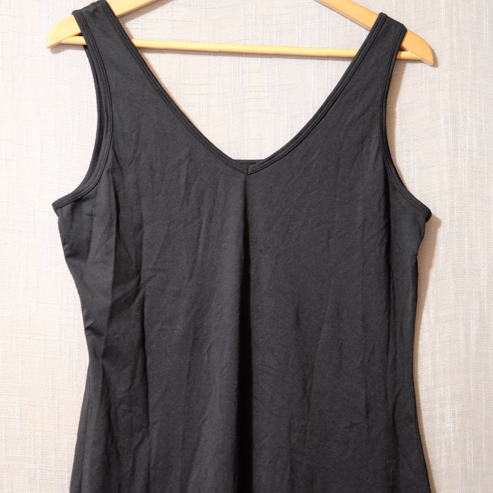 Vintage Nwot! Maurices Black Tank Top Cami Scoop Neck Stretch Women's L Tank Tshirt Camisole Shirt Size L / US 10 / IT 46 - 5 Thumbnail