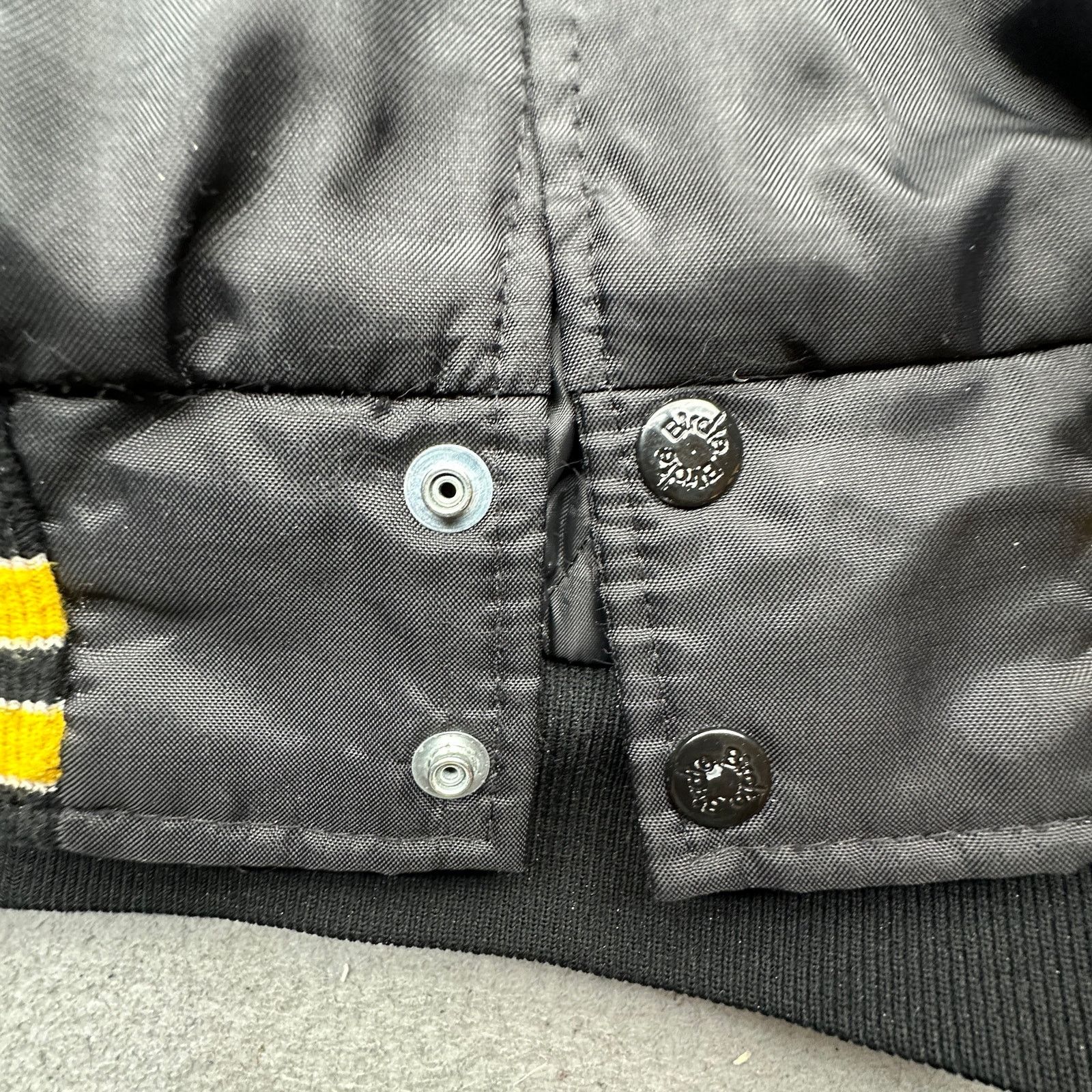 Other VTG 1995 NYPD Birdie Nylon Snap Bomber Jacket Medium Black Size US M / EU 48-50 / 2 - 7 Thumbnail
