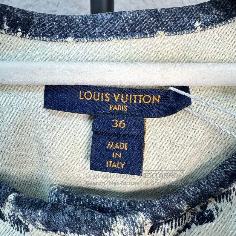 Louis Vuitton Louis Vuitton Patchwork tie-dyed denim jacket Size XS / US 0-2 / IT 36-38 - 3 Thumbnail
