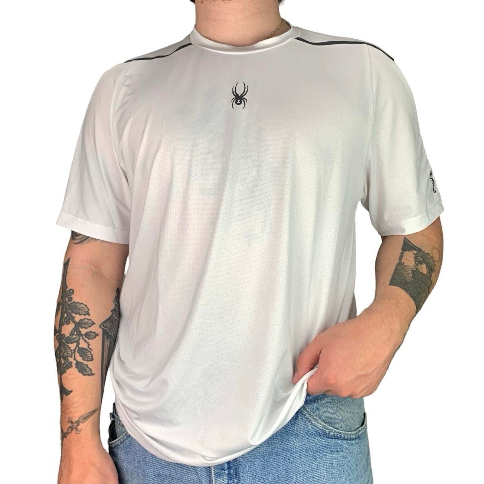 Spyder × Vintage Vintage Y2K Spyder Athletic Dri fit T-shirt Size US XXL / EU 58 / 5 - 1 Thumbnail