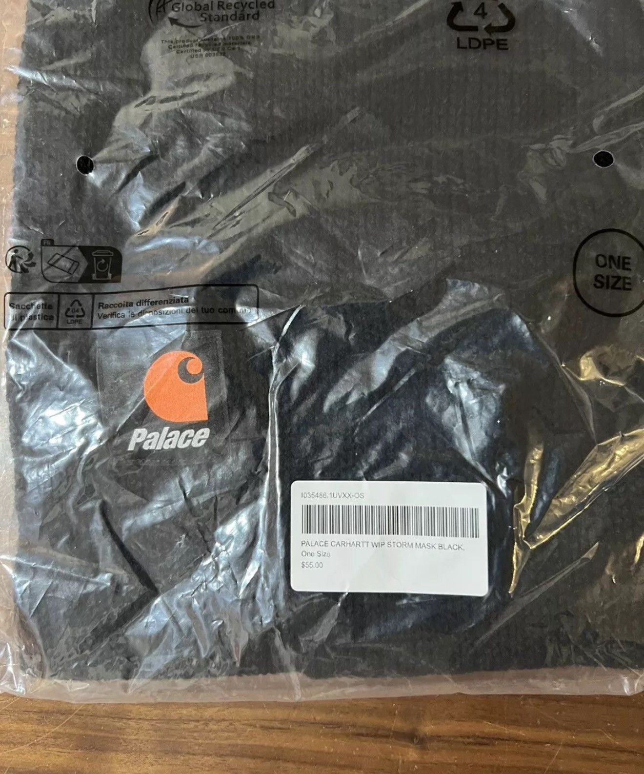Carhartt Wip × Palace Palace | Carhartt WIP | Storm Mask | Balaclava | Sheisty Size ONE SIZE - 3 Thumbnail