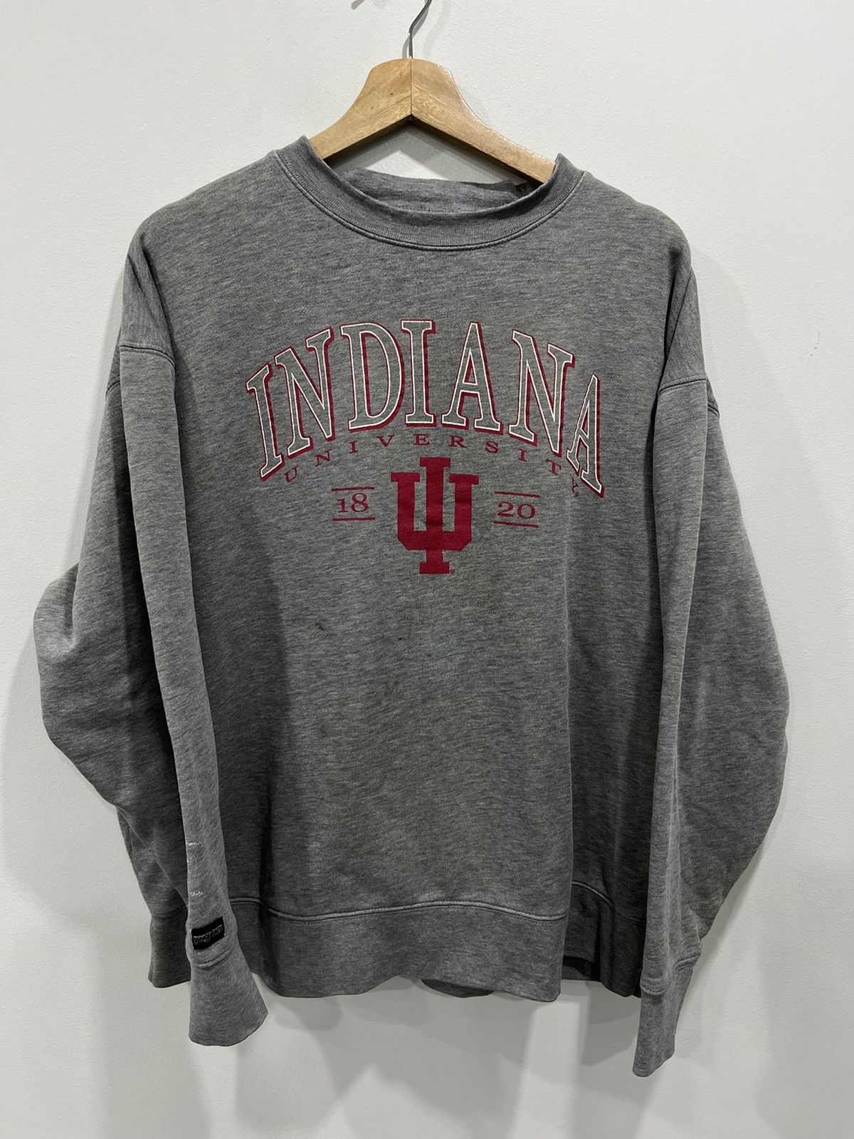 Vintage Vintage Indiana Sweater Sweatshirt spellout Size US XL / EU 56 / 4 - 1 Thumbnail