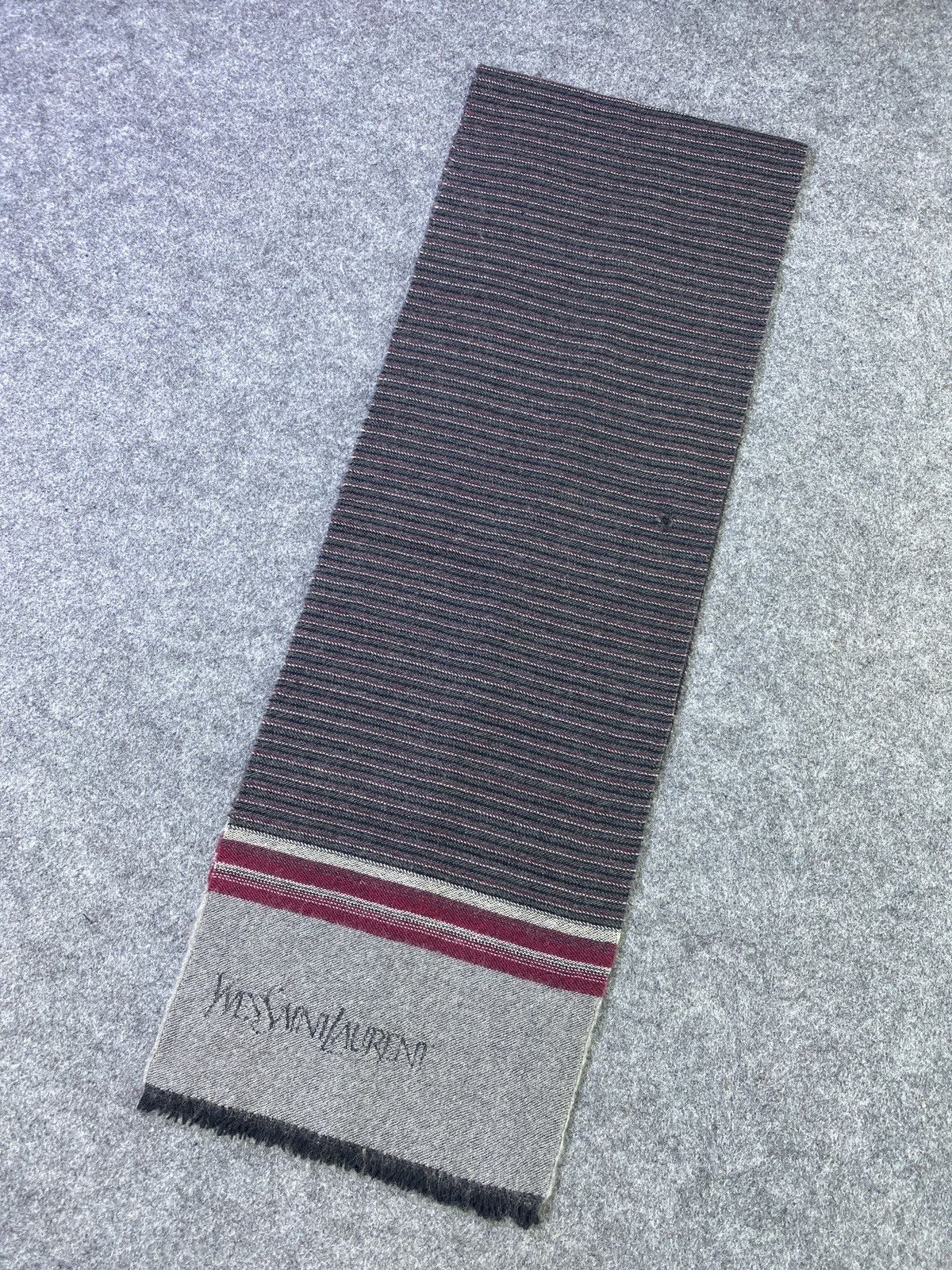 Vintage × Yves Saint Laurent Yves Saint Laurent Scarf/Muffler/Neckwear -T889 Size ONE SIZE - 3 Thumbnail