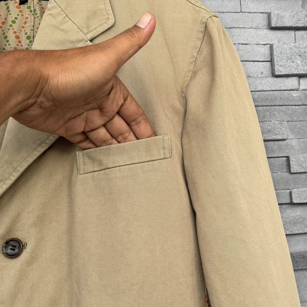 Comme des Garcons Homme AD 2002 Comme des Garçons Homme Tailored Jacket Size US L / EU 52-54 / 3 - 4 Thumbnail