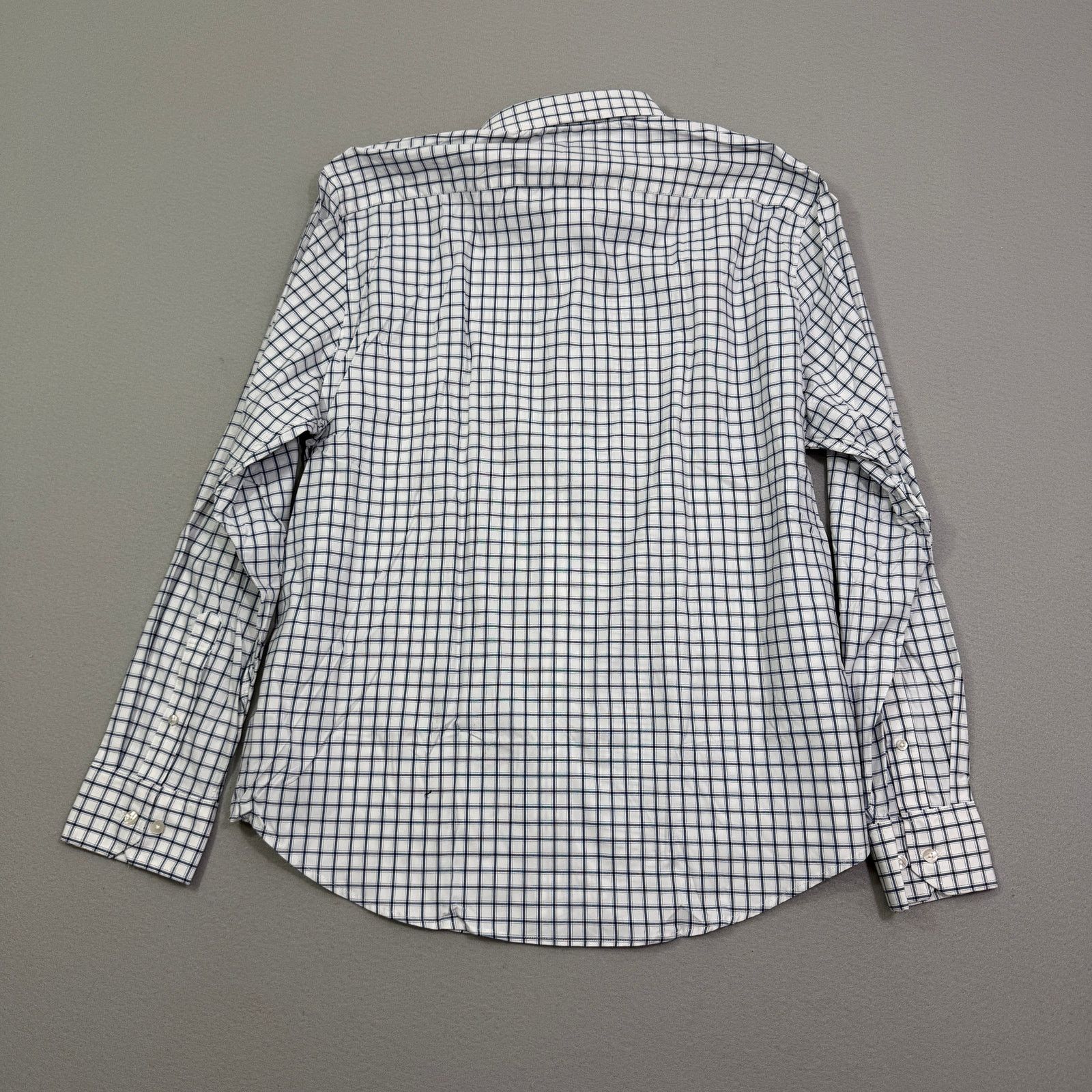 Bonobos Bonobos Slim Fit Button Shirt Men's 2XL White Blue Plaid NEW Size US XXL / EU 58 / 5 - 7 Thumbnail