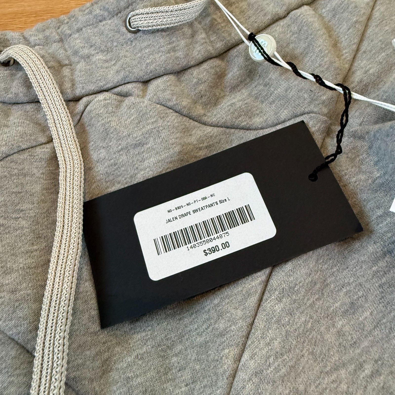 NAMESAKE NAMESAKE Jalen Drape Sweatpants In Gray Large Size US 34 / EU 50 - 8 Thumbnail