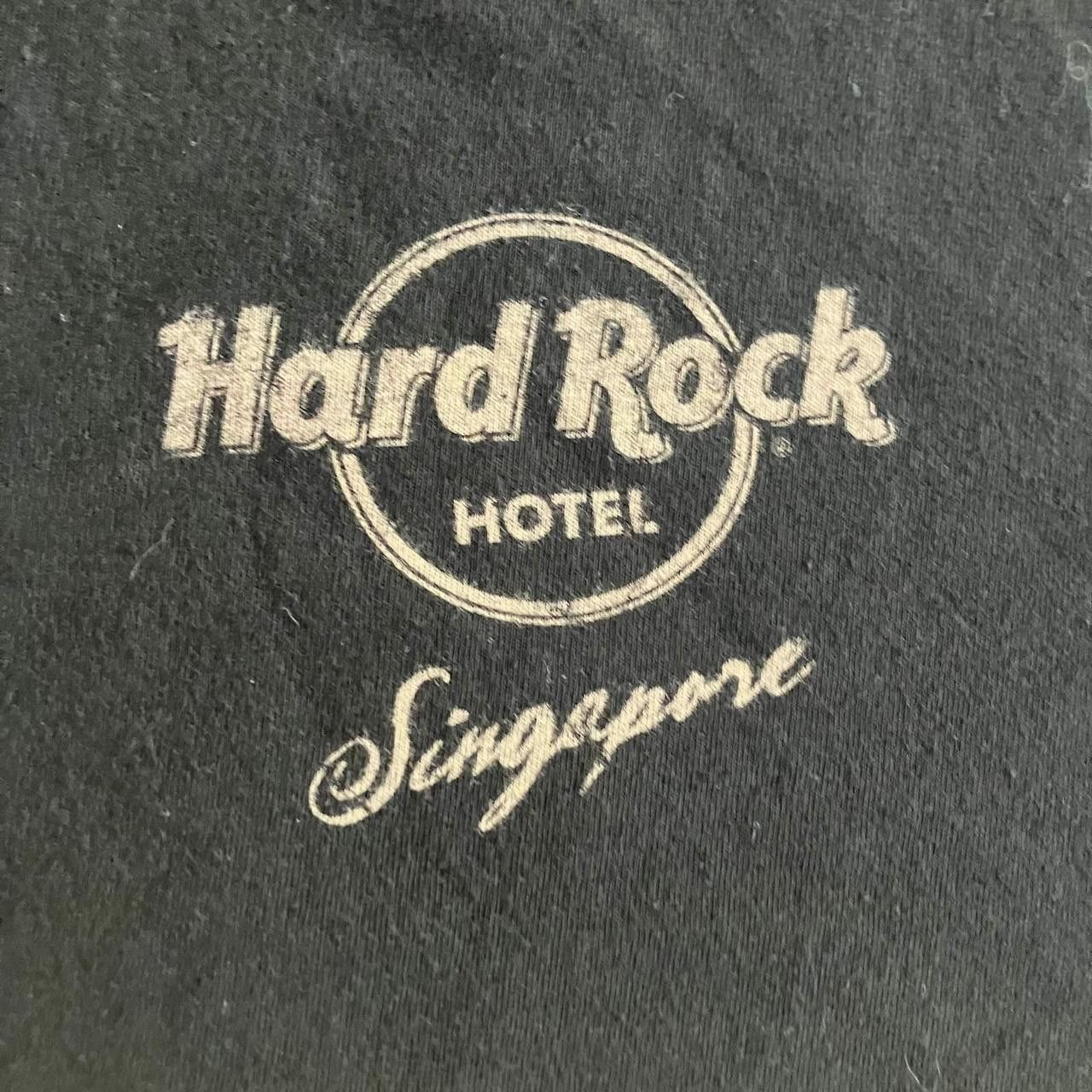 Hard Rock Cafe Hard Rock Cafe T-Shirt Singapore Black Double-Sided Size US XL / EU 56 / 4 - 4 Thumbnail