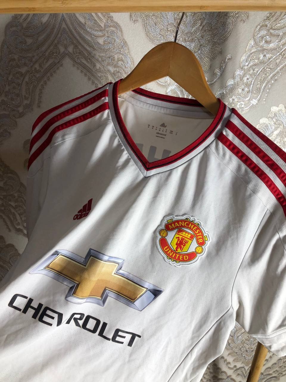 Adidas × Vintage VERY RARE ADIDAS FC MANCHESTER UNITED ENGLAND SOCCER JERSEY Size US XL / EU 56 / 4 - 7 Thumbnail