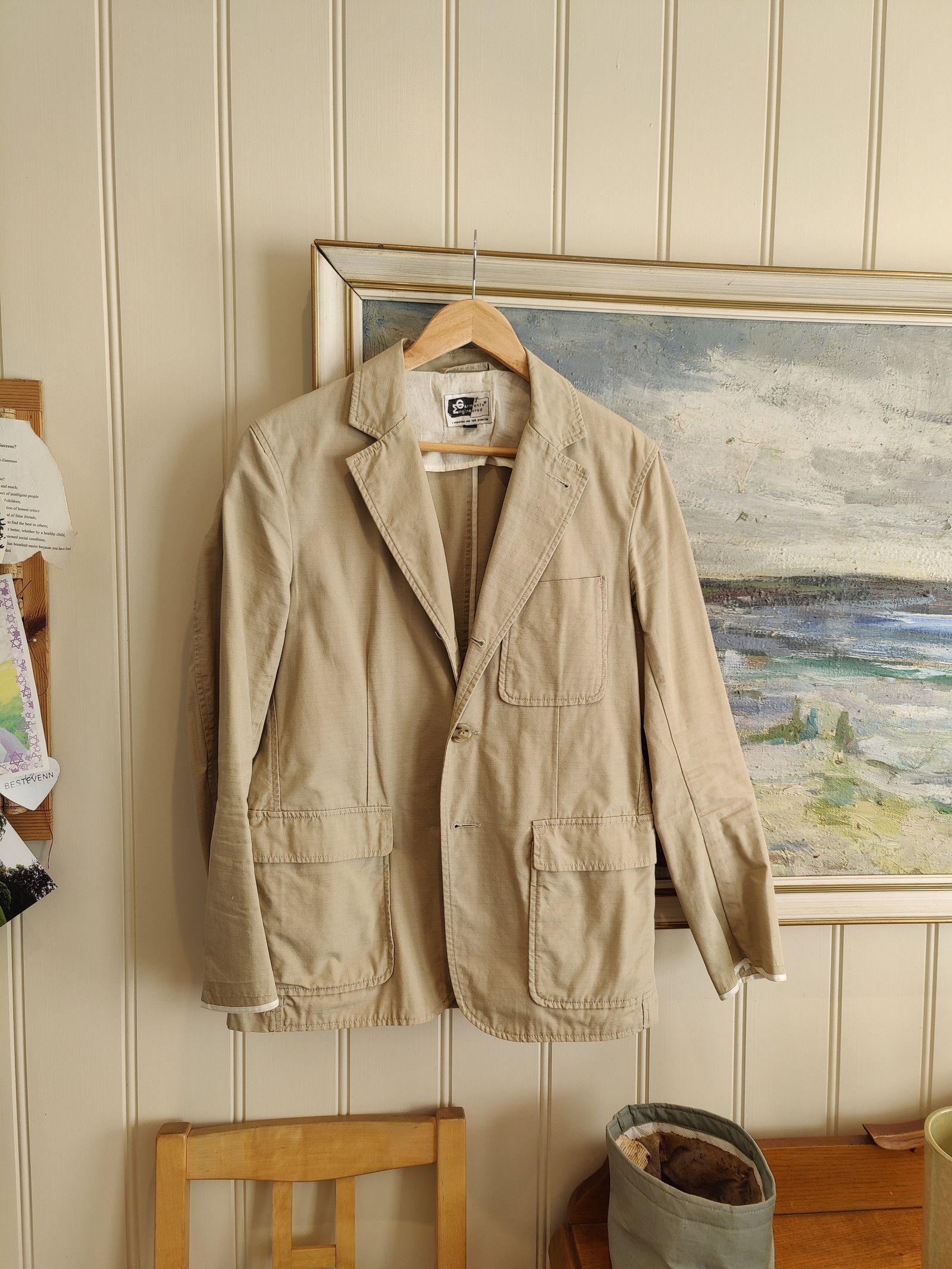 Engineered Garments Engineered Garments Baker Jacket Ripstop S Grailed