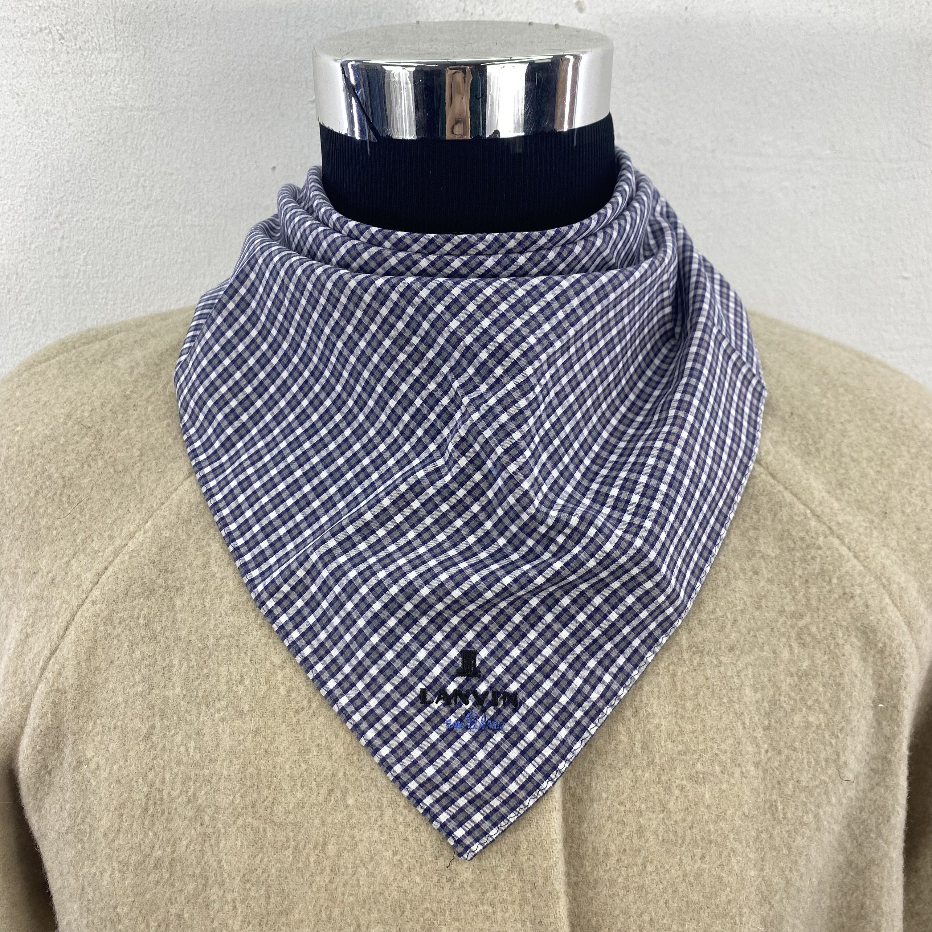 Lanvin × Vintage Vintage Lanvin Handkerchief Neckerchief Bandana H254P Size ONE SIZE - 1 Thumbnail