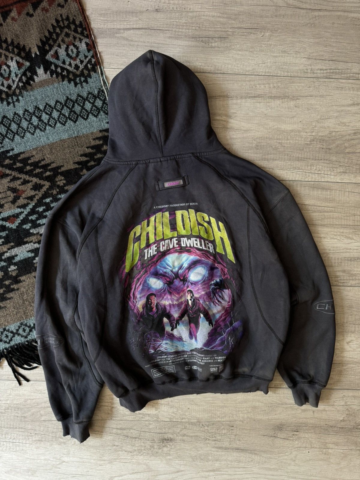CHILDS The Childish Halloween Cave Dweller Hoodie Oversized Size US S / EU 44-46 / 1 - 8 Thumbnail