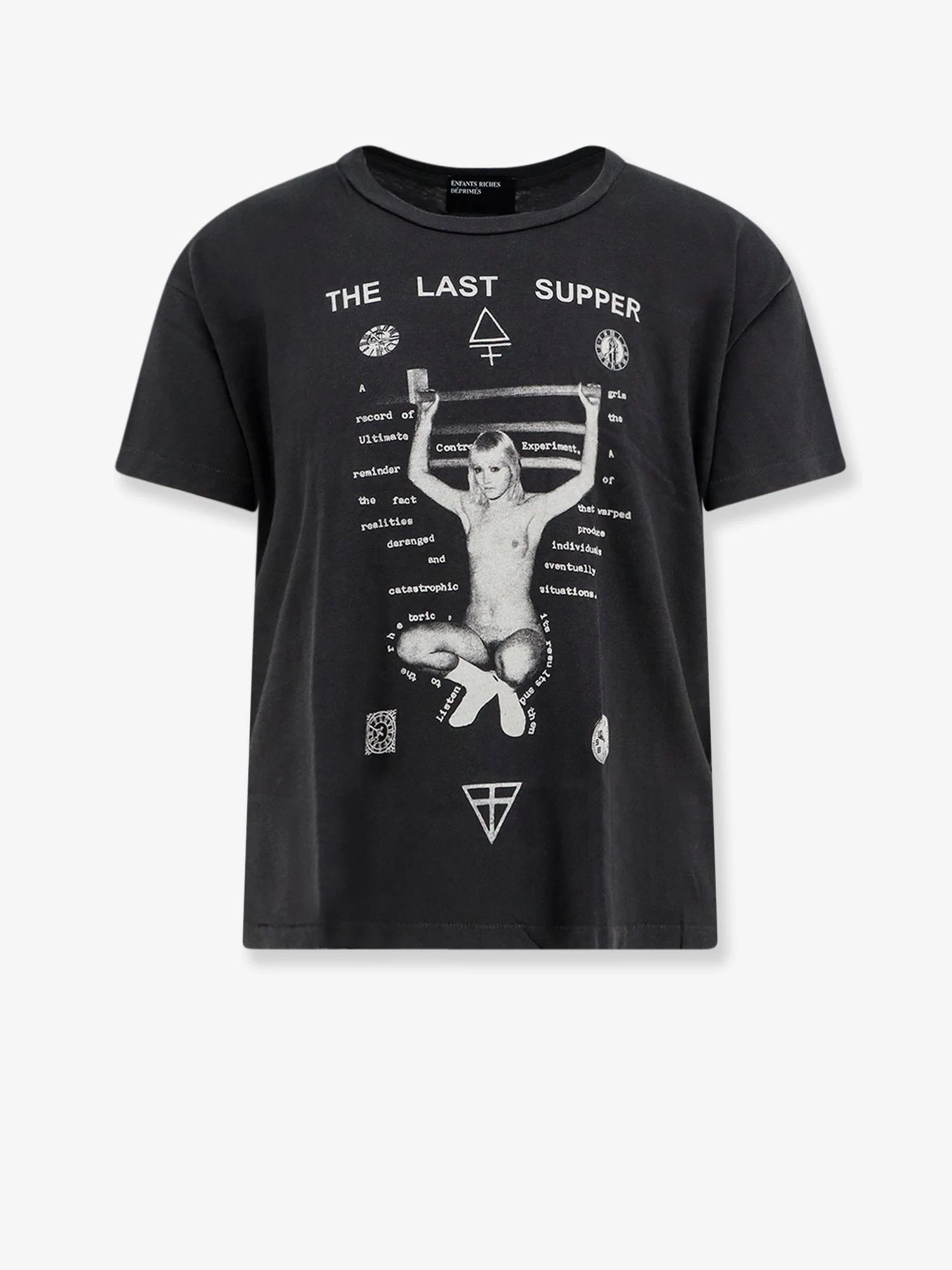 Enfants Riches Deprimes ERD THE LATENCY LS T-SHIRT ANTIQUE BLACK 