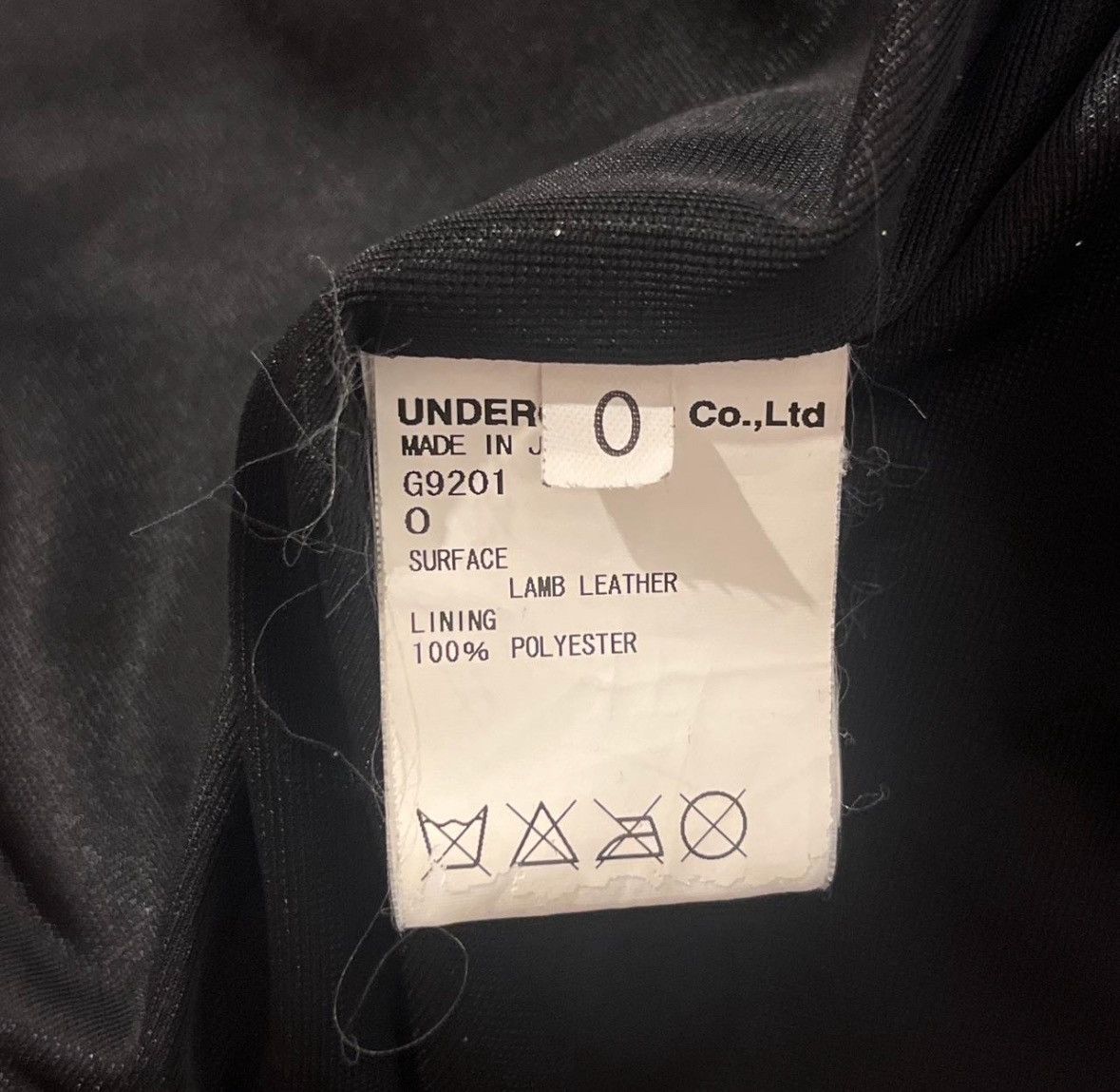 Undercover Undercover x bounty hunter leather jacket Size US S / EU 44-46 / 1 - 6 Thumbnail