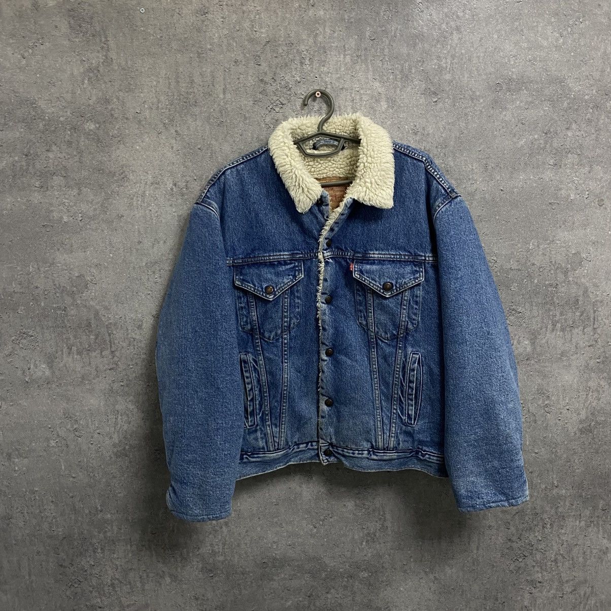 Levi's 90s Vintage Levis Denim Jean Jacket Size US XL / EU 56 / 4 - 1 Thumbnail