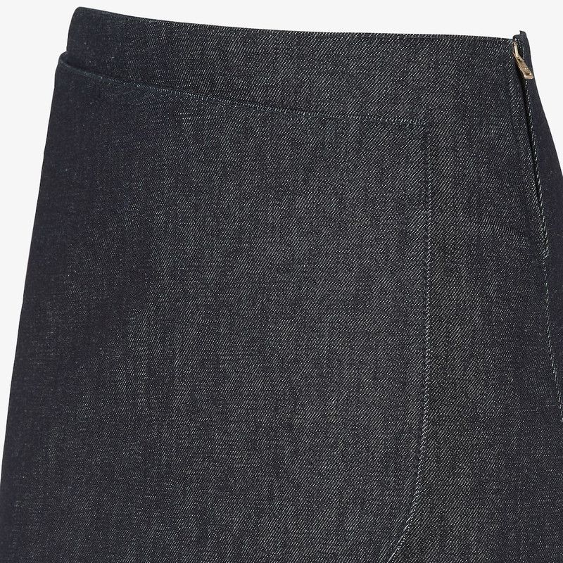 Fendi o1loc1c0426 Skirt in Dark Blue Size 26" / US 2 / IT 38 - 3 Thumbnail
