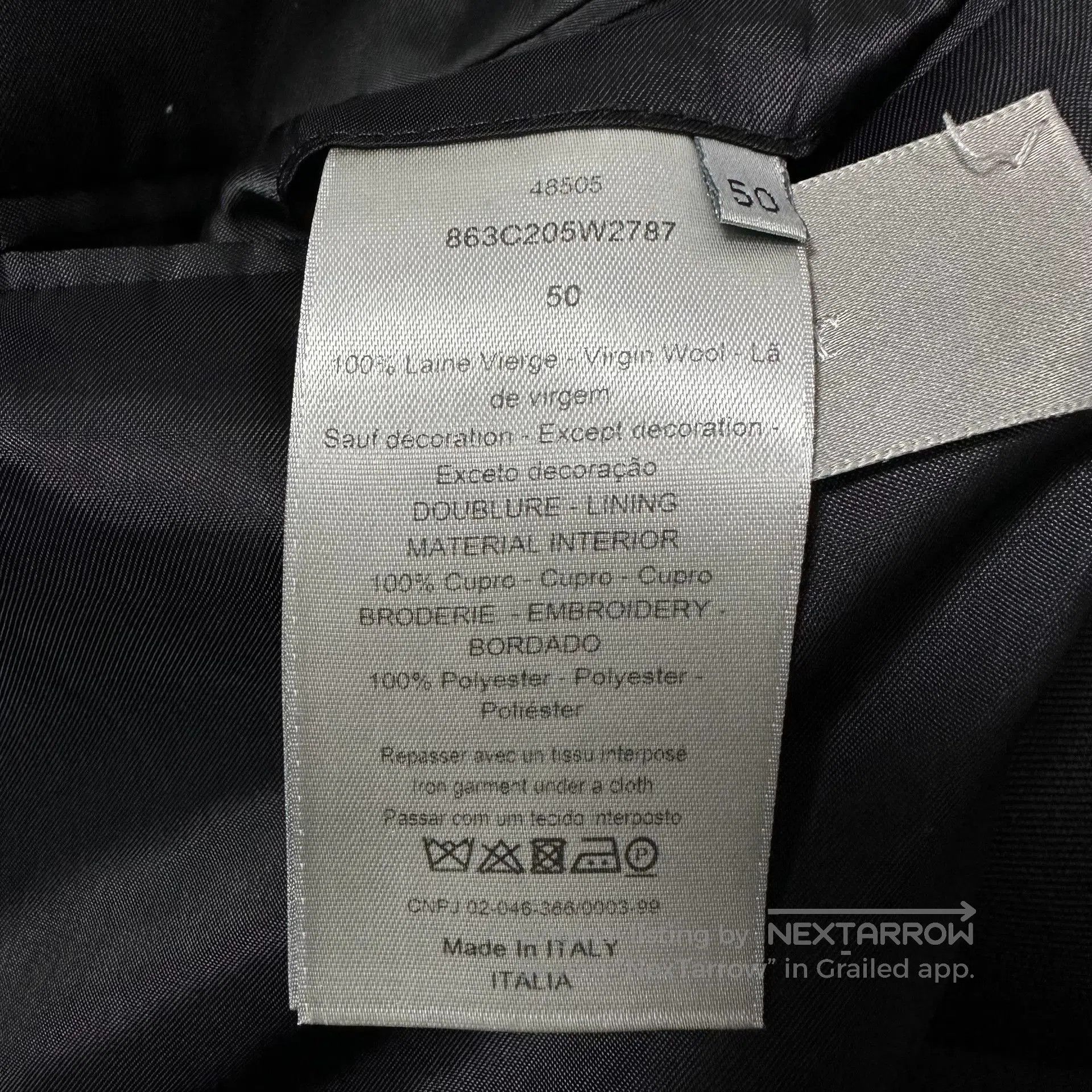 Dior Dior Homme 18SS Runway Wool Blazer. Size US M / EU 48-50 / 2 - 7 Thumbnail