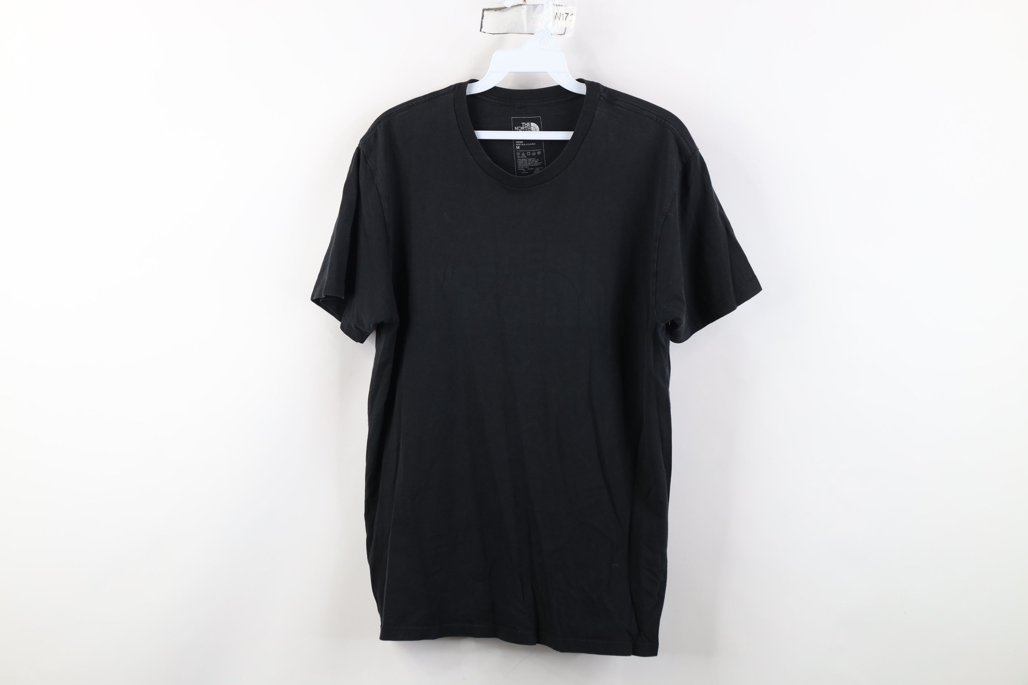 The North Face Vintage Y2K The North Face Triple Black Spell Out T-Shirt Size US M / EU 48-50 / 2 - 1 Thumbnail
