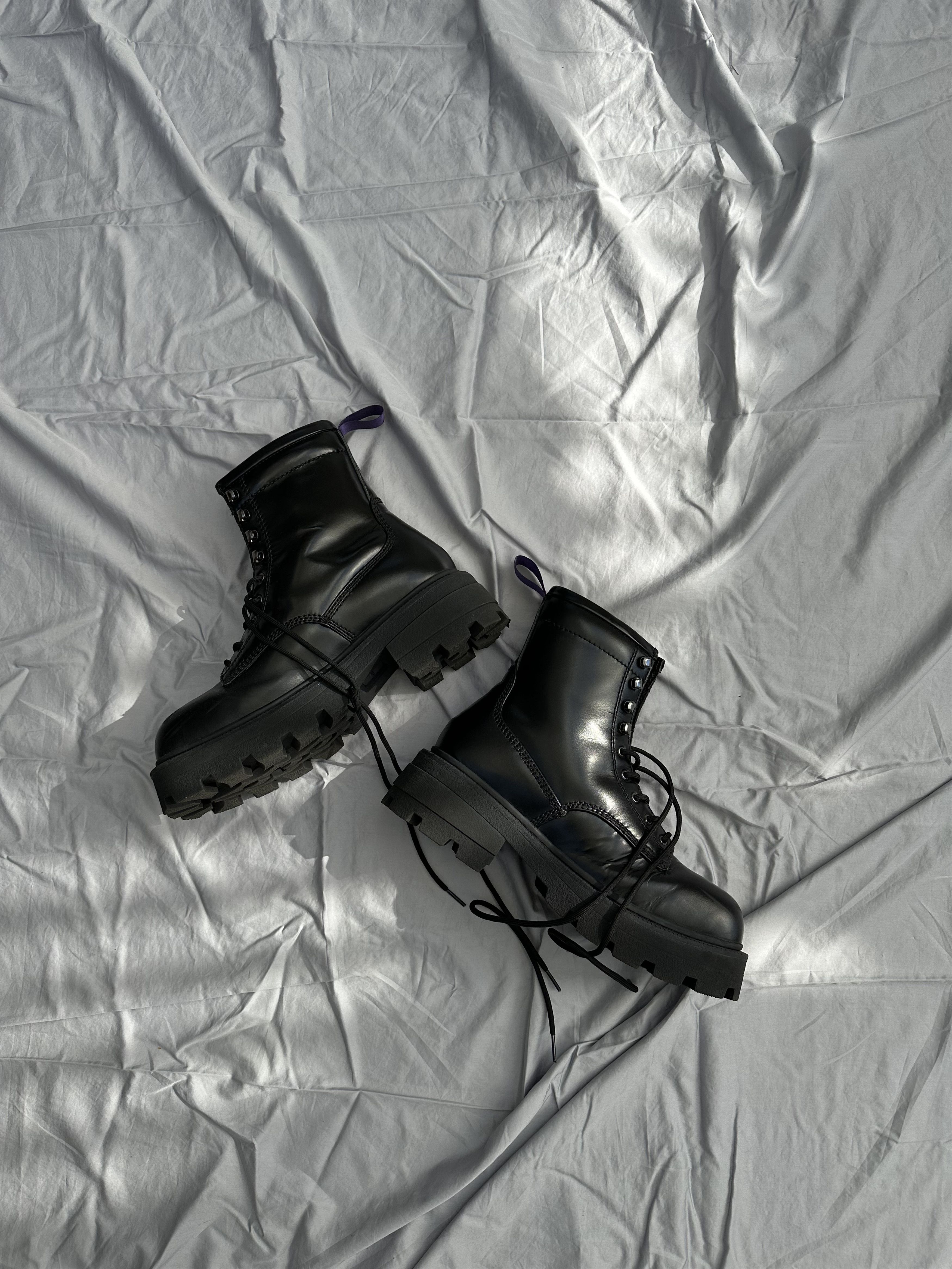 image of Black Eytys Michigan Boots, Men's (Size 10)
