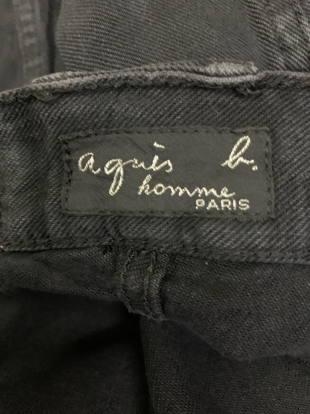 agnes b. 💥FinalDrop💥Vintage Japanese Agnes b Black Baker Pant Size US 30 / EU 46 - 8 Thumbnail