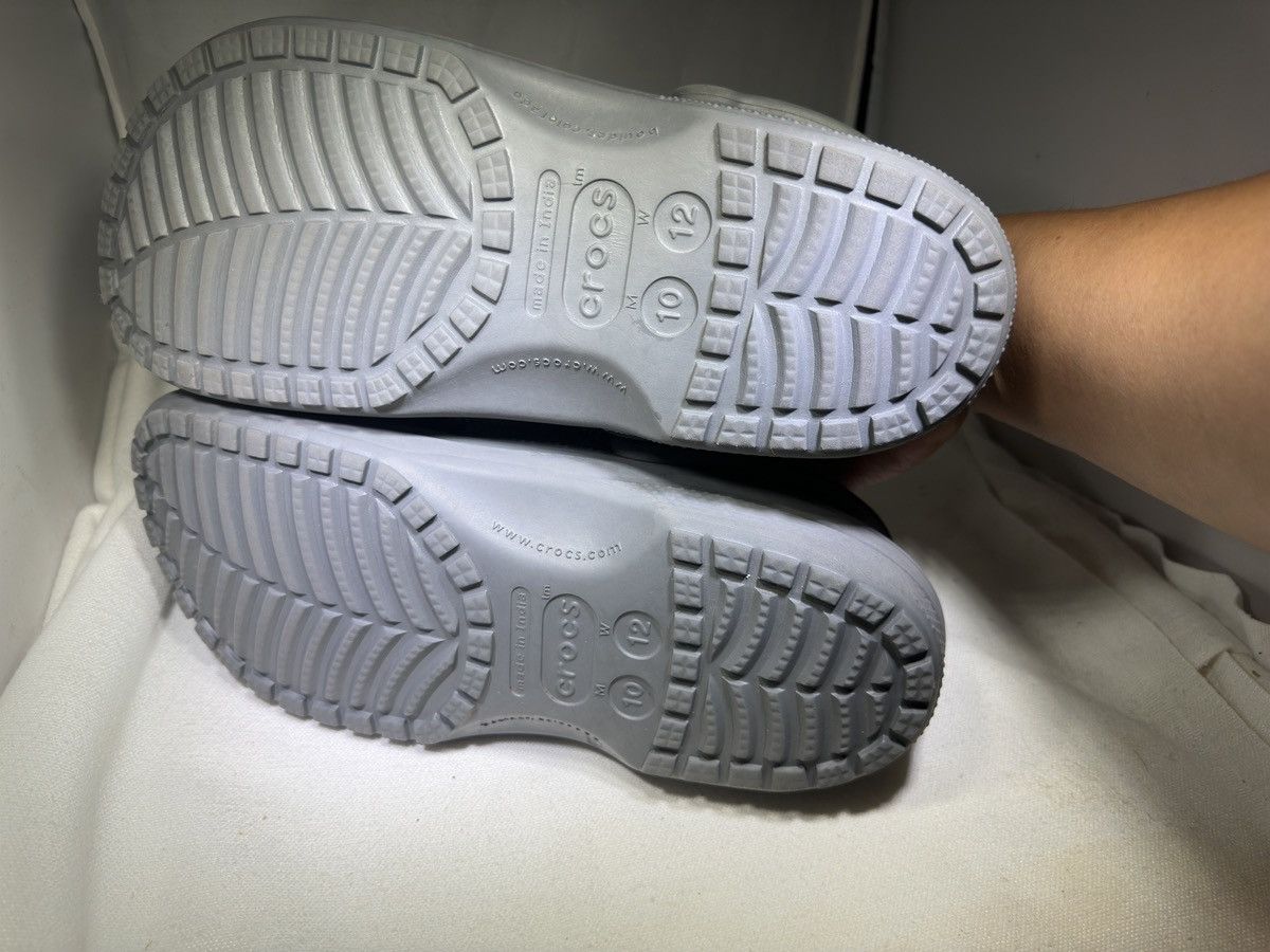 Crocs PreOwned Crocs Sandal Gray Men's 10 Women's 12 Size US 10 / EU 43 - 5 Thumbnail