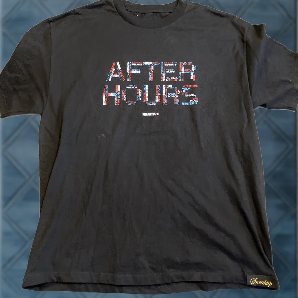 Vintage Sneaktip T Shirt XL RARE After Hours NYC Nightclubs Clubs Size US XL / EU 56 / 4 - 1 Thumbnail