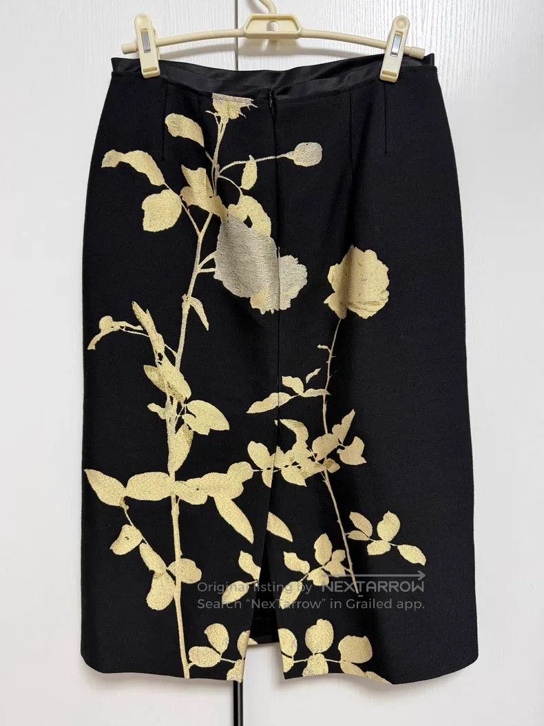 Dries Van Noten Dries Van Noten Jacquard Skirt Size 35" - 6 Thumbnail