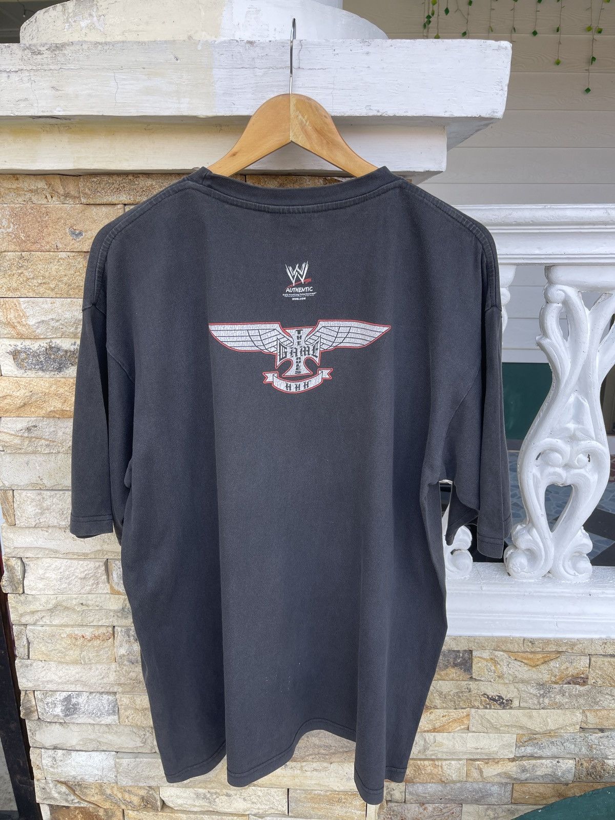 Vintage SUN FADED🔥Rare🔥Vintage 90s WWE Tripple H Tee Size US XL / EU 56 / 4 - 3 Thumbnail