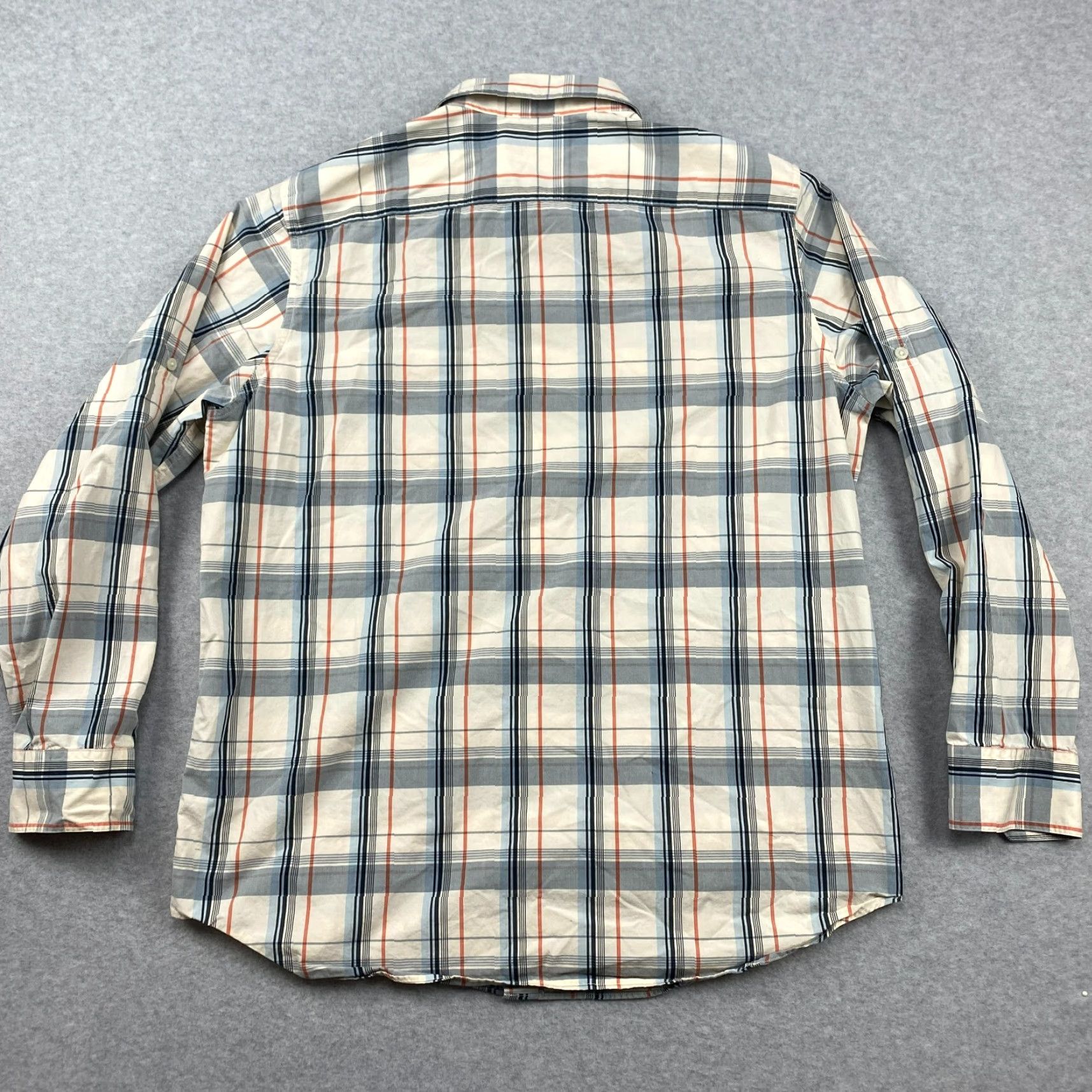 Banana Republic Banana Republic Shirt Mens XL Multicolor Plaid Long Sleeve Flap Pocket Button-Up Size US XL / EU 56 / 4 - 7 Thumbnail