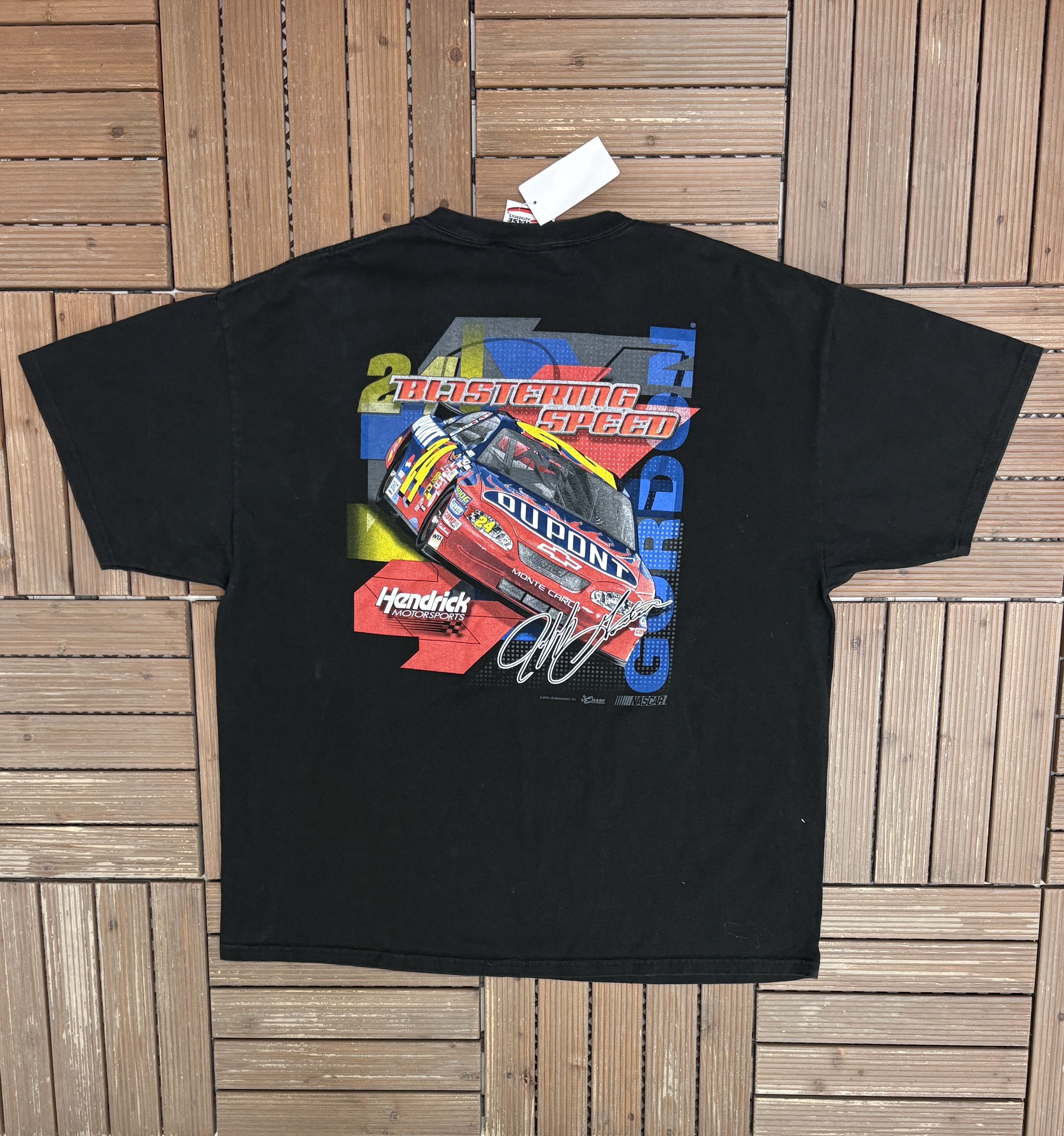 Vintage Jeff Gordon Bringing The Heat Vintage NASCAR T-Shirt Tee Size US XL / EU 56 / 4 - 3 Thumbnail