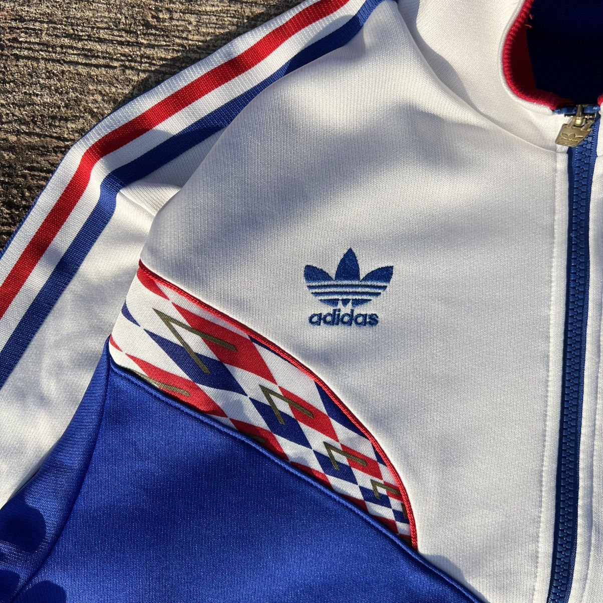 Adidas × Vintage Vintage Adidas Tracktop Vortis Tokushima Otsuka F.C Jacket Size US L / EU 52-54 / 3 - 8 Thumbnail