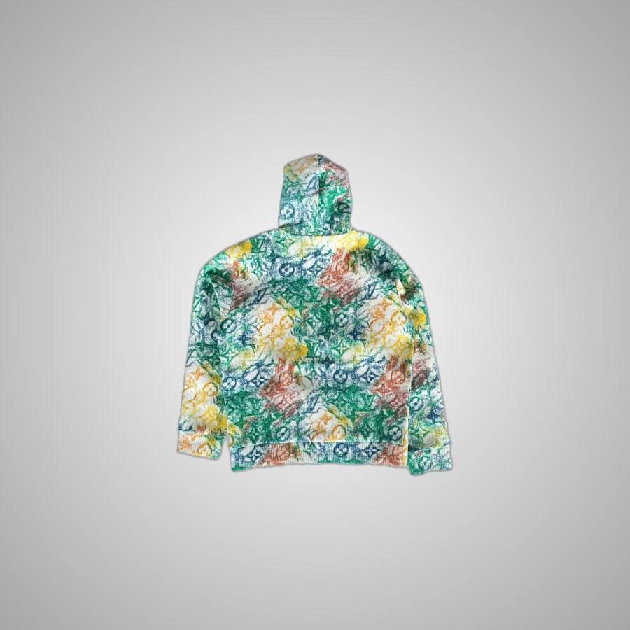 Louis Vuitton LOUIS VUITTON MULTICOLOR PASTEL MONOGRAM HOODIE Size US XL / EU 56 / 4 - 2 Thumbnail