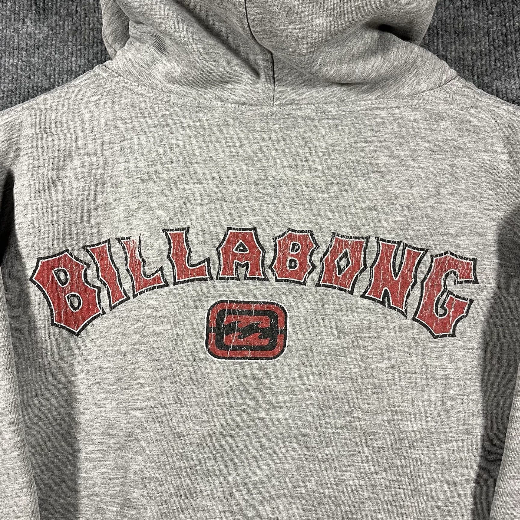 Billabong VTG Billabong Hoodie Sweatshirt Mens Large Gray 90s Grunge Skate Surf Hooded Pullover USA Shipping Size US L / EU 52-54 / 3 - 5 Thumbnail