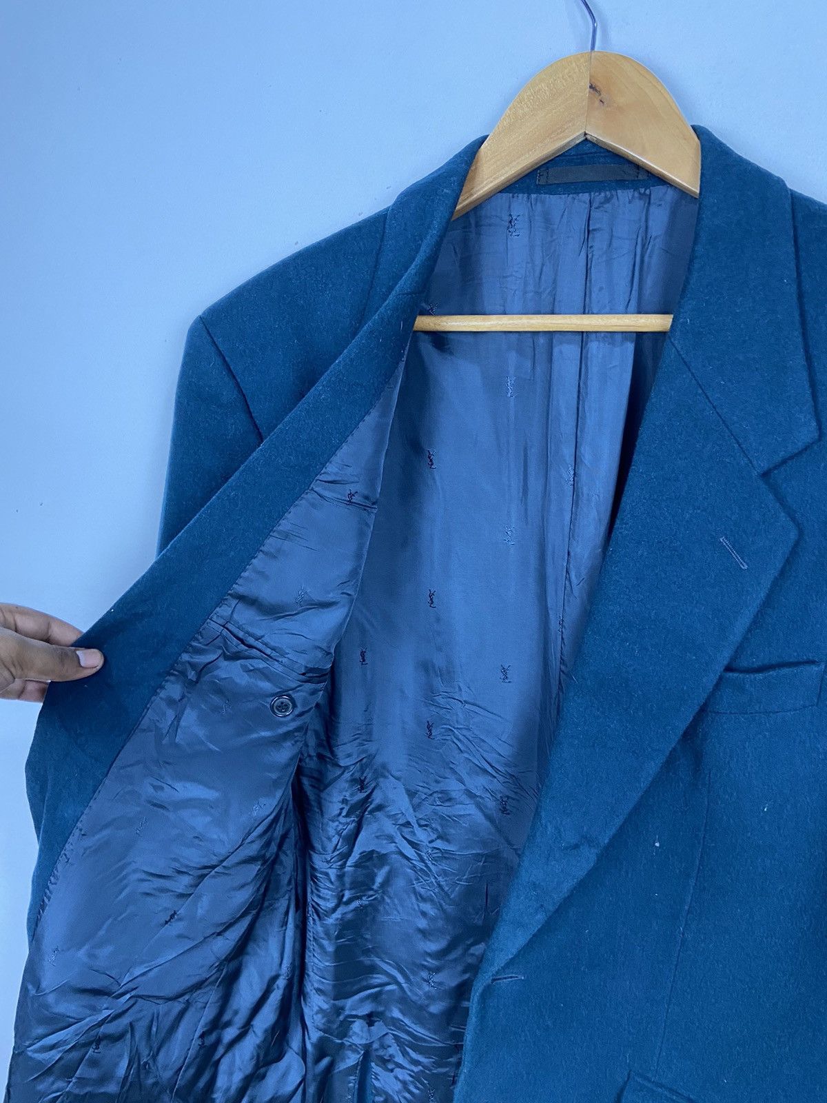 Other × Yves Saint Laurent Vintage Yvest Saint Laurent Cashmere Coat Size 50S - 9 Thumbnail