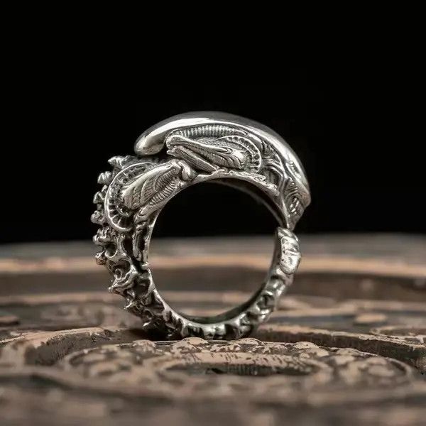 Jewelry Fukuoka x Asuka Alien Adjustable Ring Size ONE SIZE - 3 Thumbnail