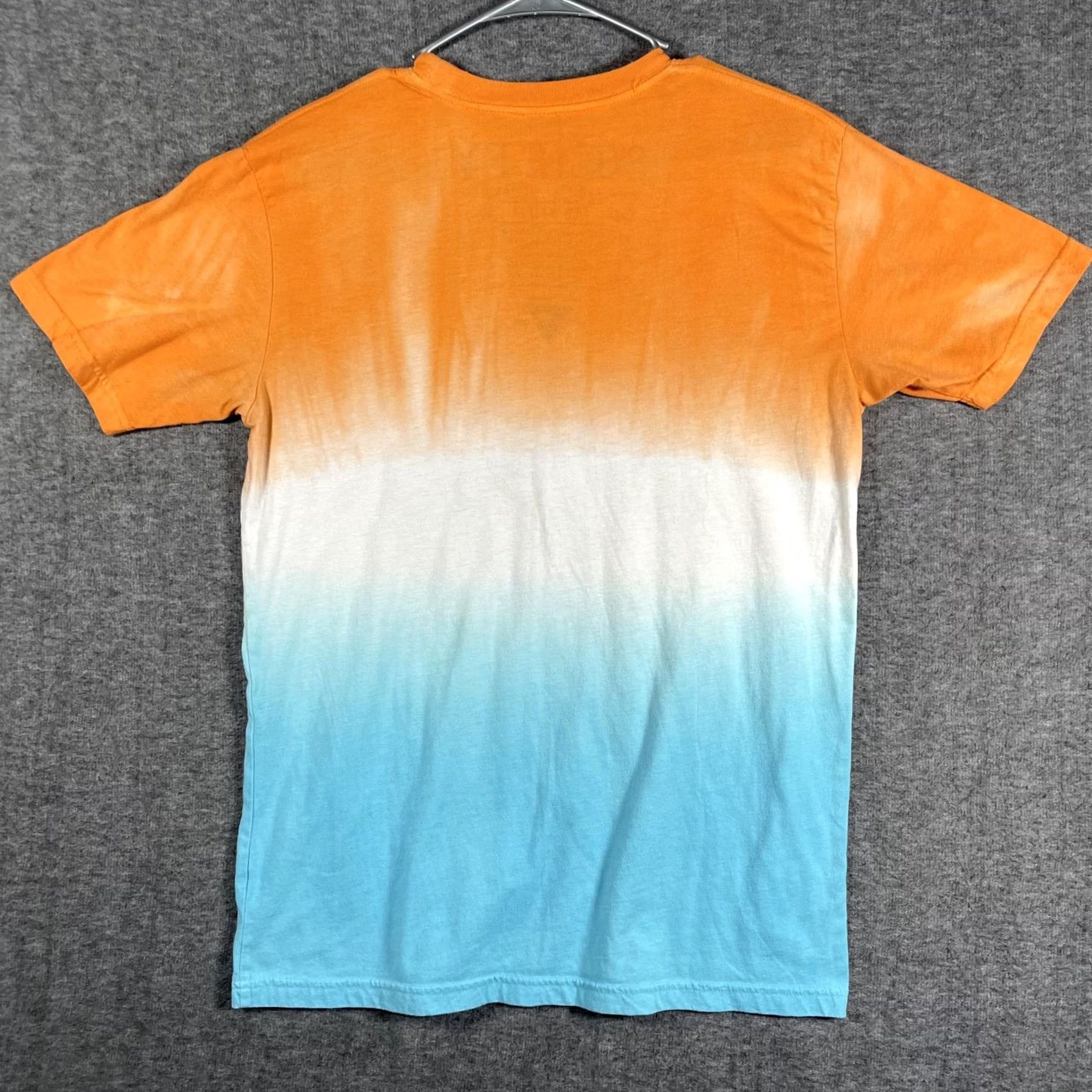 Vintage Society Shirt Mens M Orange Ombre V 2K Style Tee Size US M / EU 48-50 / 2 - 2 Thumbnail