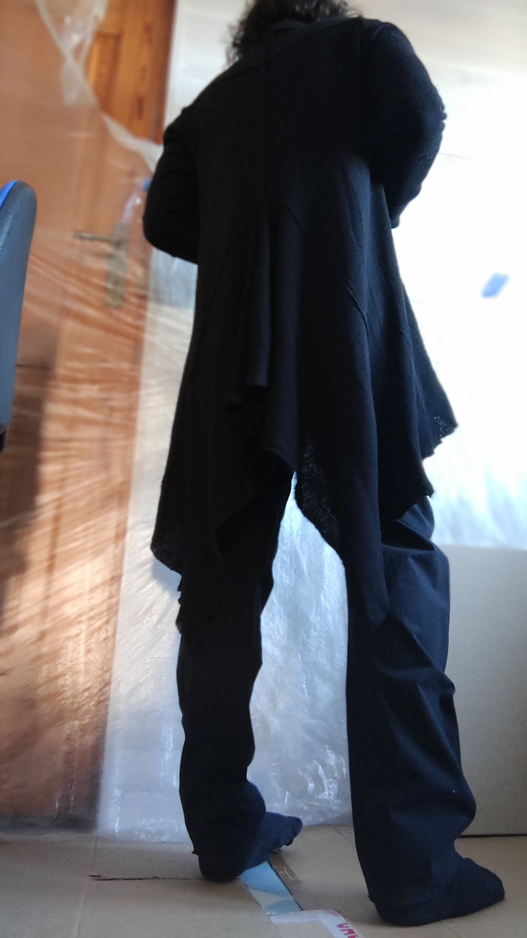 Ivan Grundahl Reconstructed 100%Wool Coat Cape Cardigan Darkfashion Goth M Size US M / EU 48-50 / 2 - 24 Thumbnail