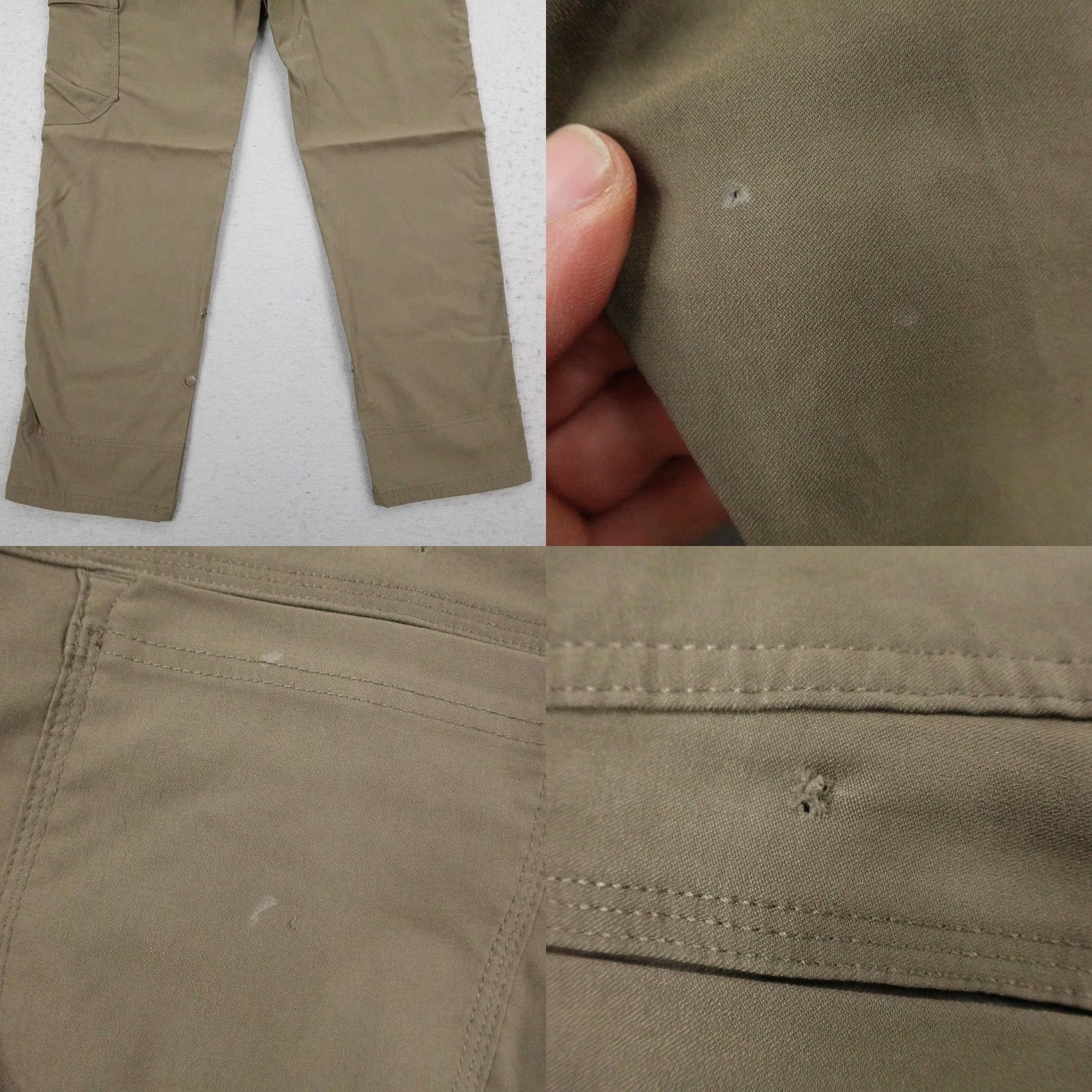 Prana Prana Pants Mens Beige 36x30 Slim Fit Stretch Zion Cargo Hiking Trail Size US 36 / EU 52 - 8 Thumbnail