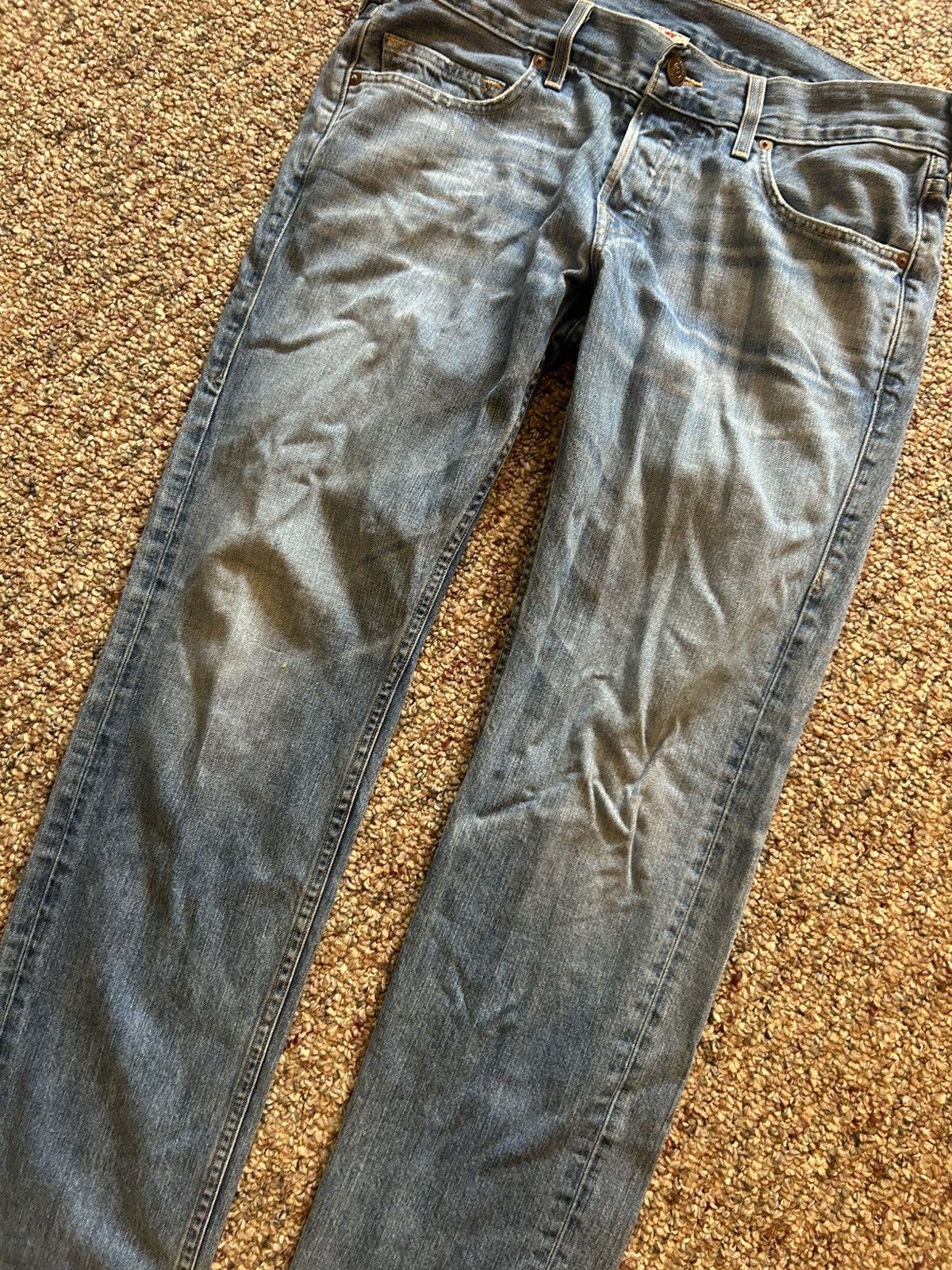 True Religion True Religion leather patch small stitching logo denim Size US 34 / EU 50 - 4 Thumbnail