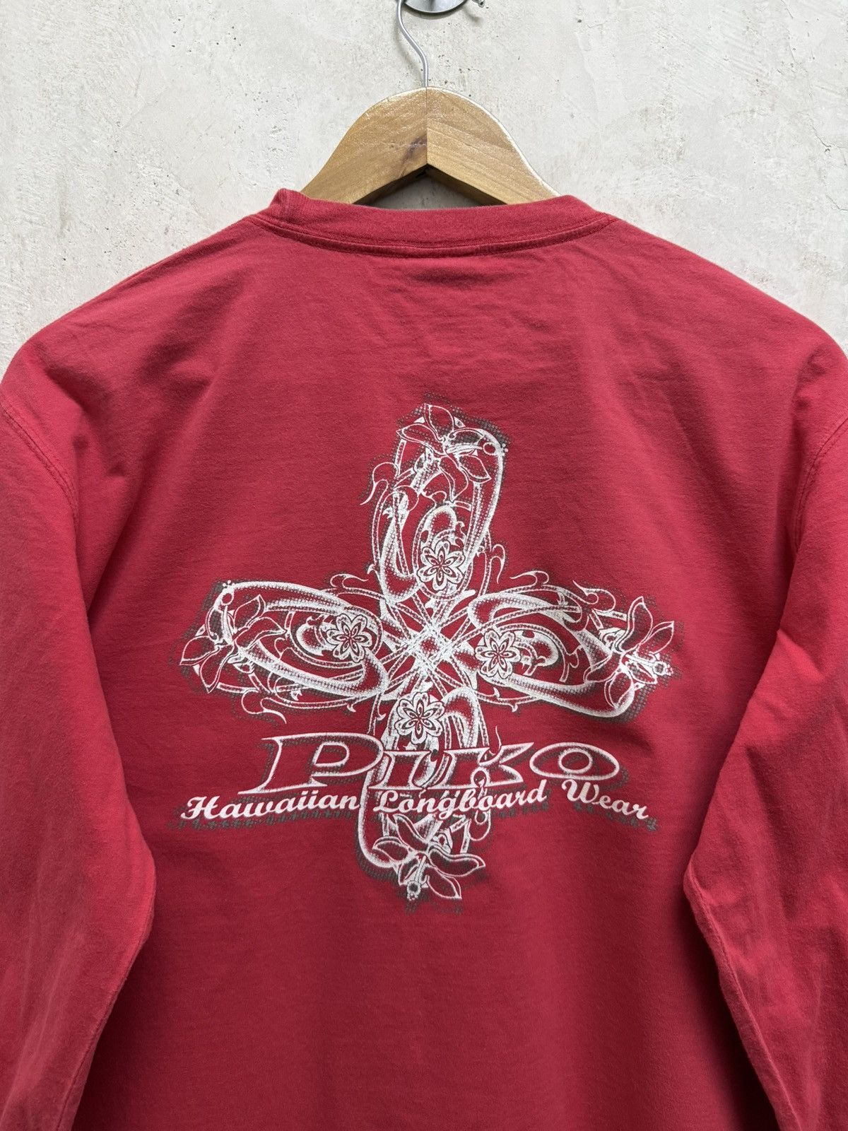 Japanese Brand 2000s Piko Surf L/S T Shirt Size US M / EU 48-50 / 2 - 2 Thumbnail