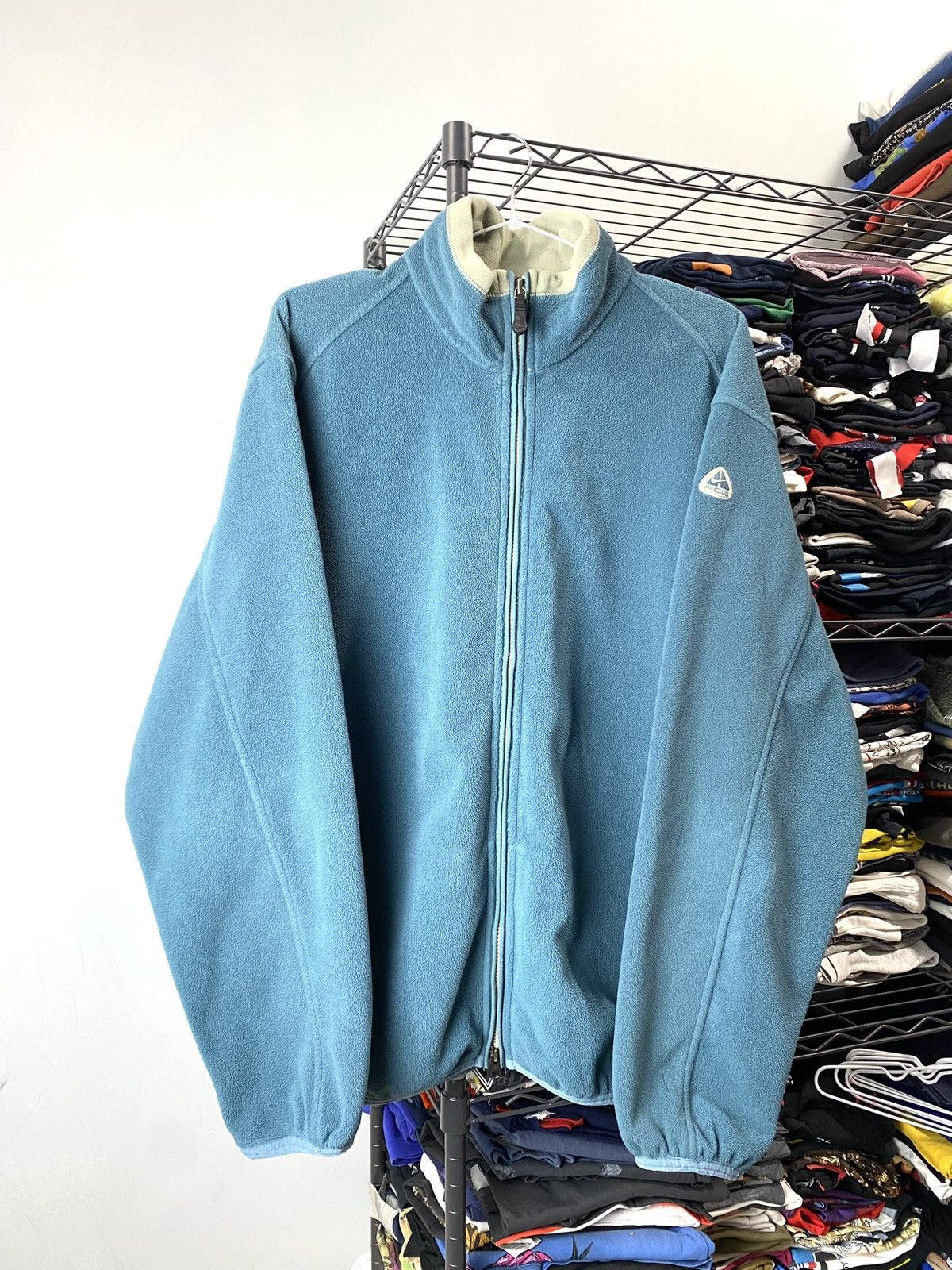 90s vintage NIKE ACG フリース Vintage 80s 90s Nike ACG Devils Tower Fleece Pullover Men's