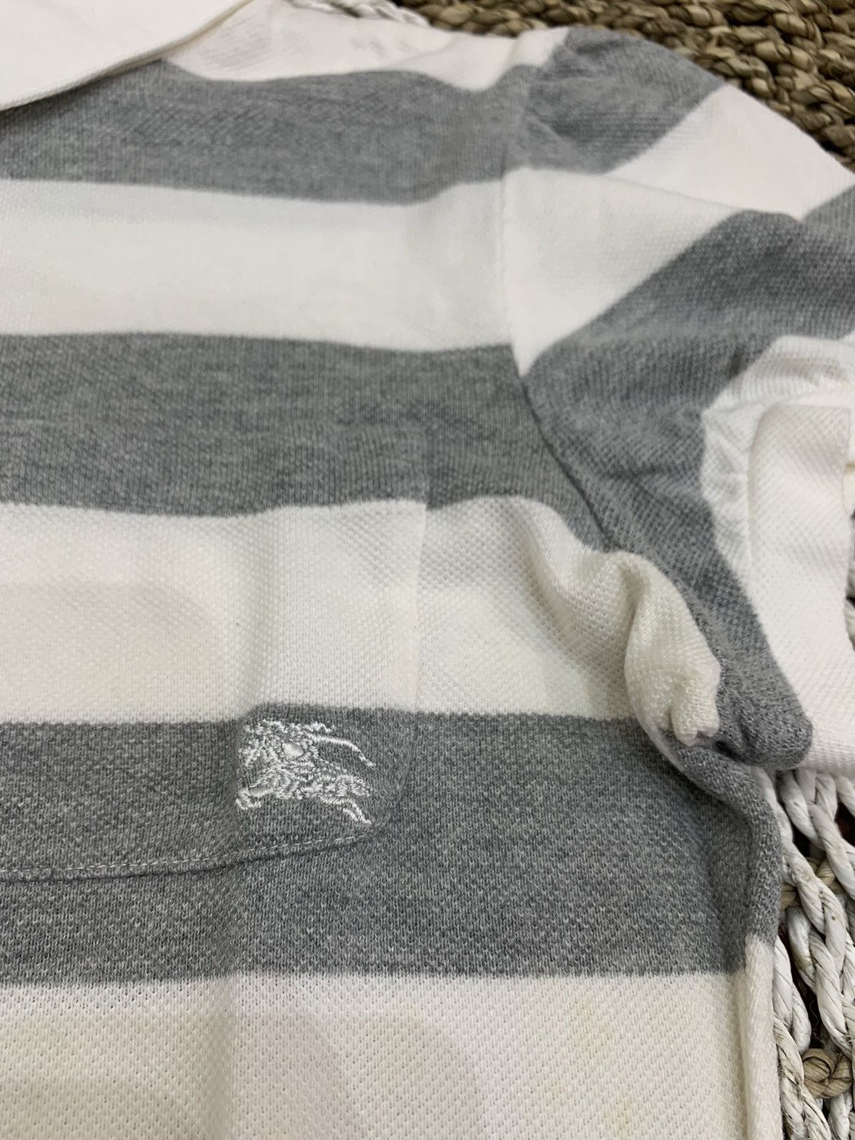 Burberry Burberry London Blue Label big stripe pocket polo shirt Size XS / US 0-2 / IT 36-38 - 5 Thumbnail