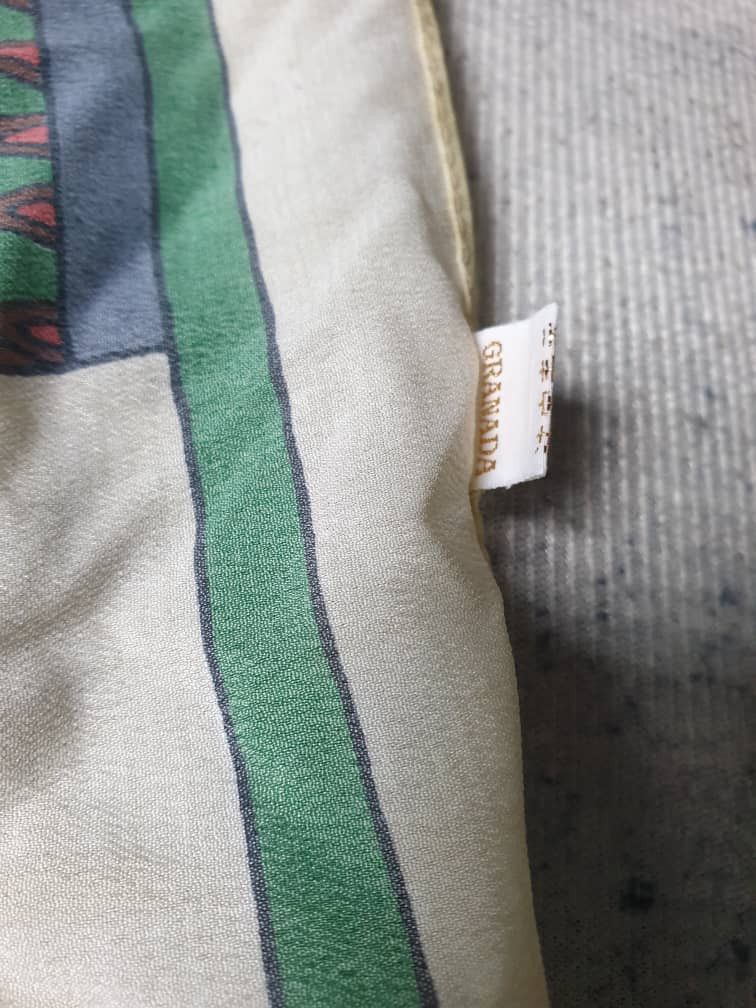 Japanese Brand Unammed Bird and abstract scarves Size ONE SIZE - 4 Thumbnail